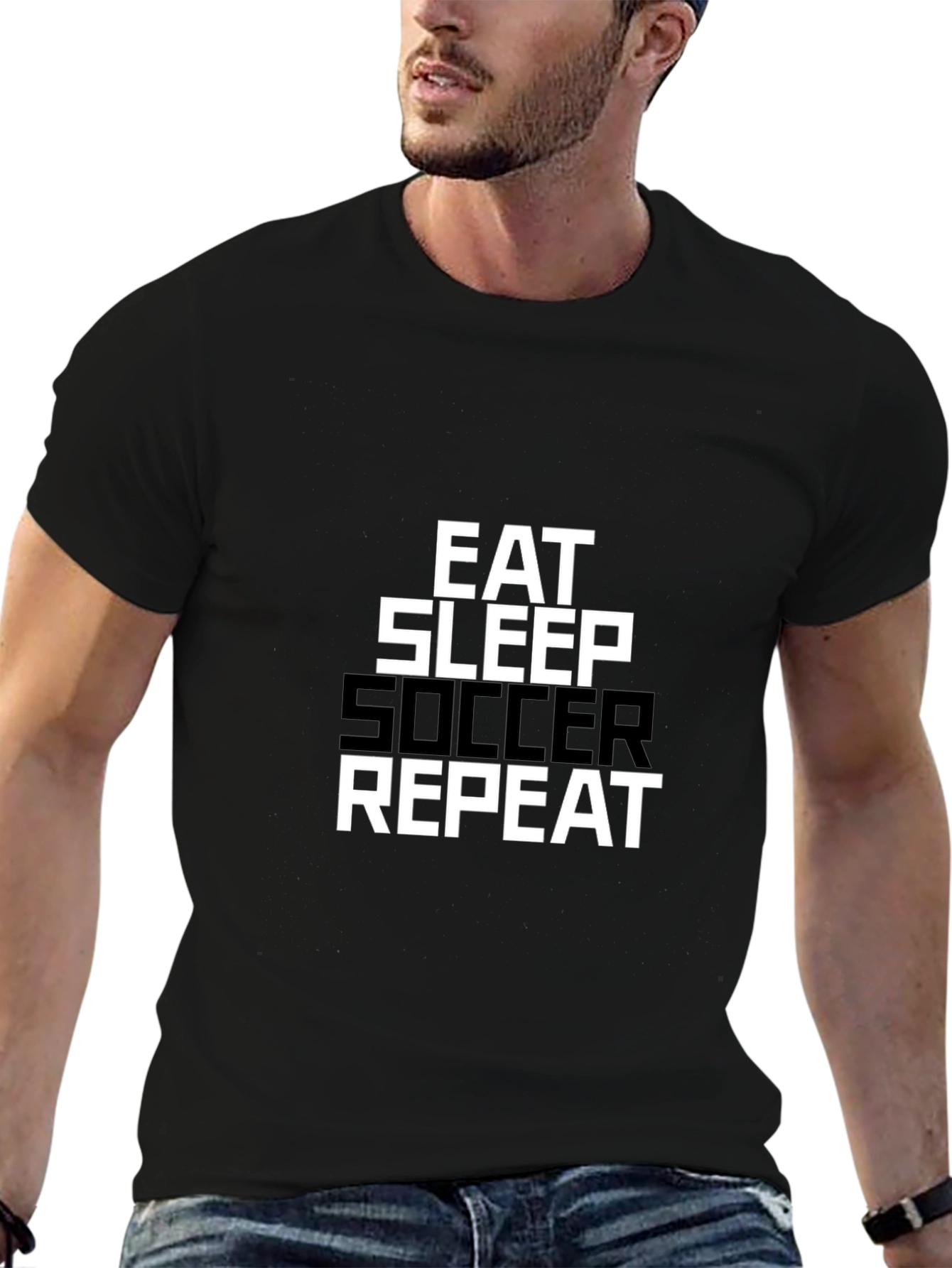 Eat Sleep Soccer Repeat T-Shirt