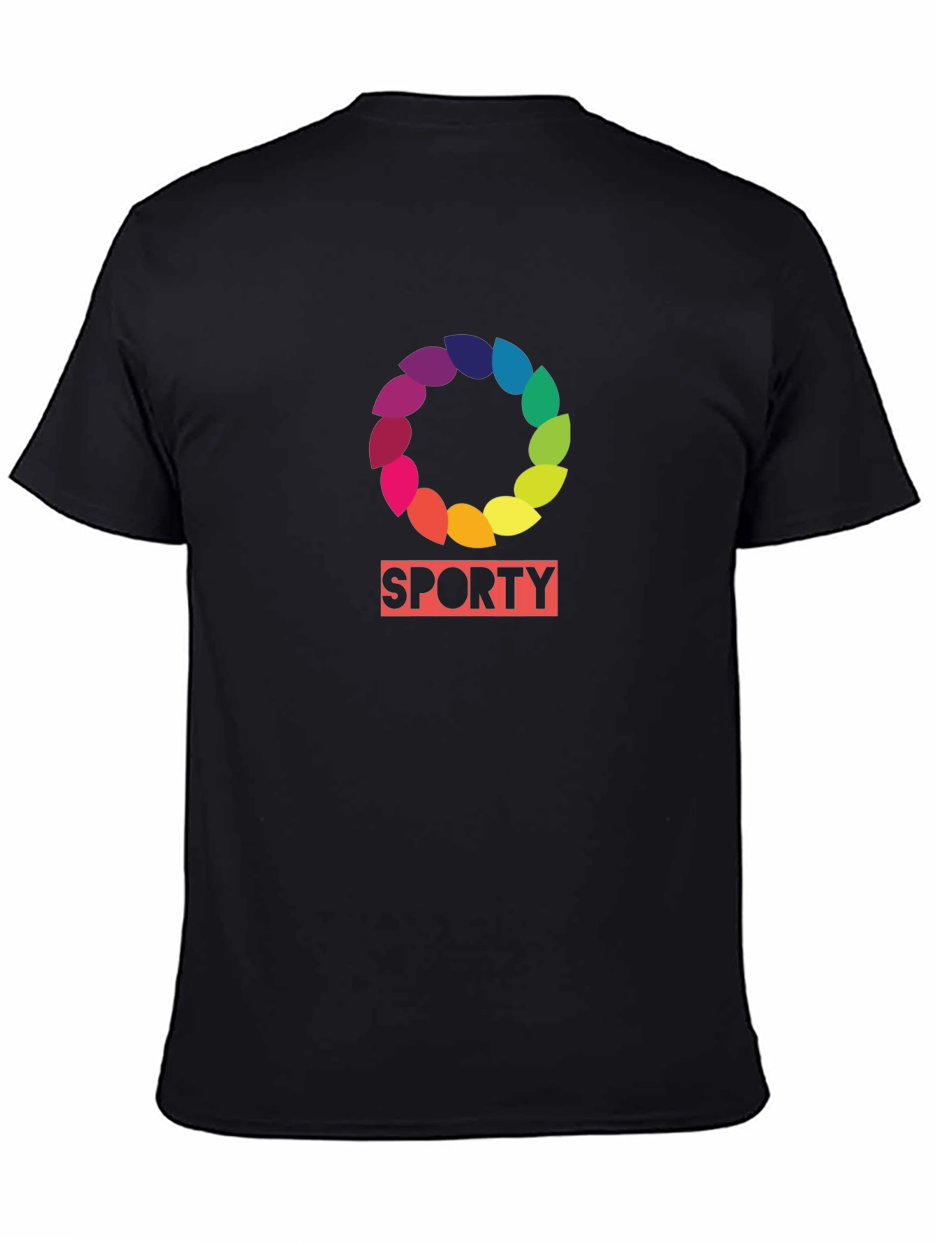 Sporty Rainbow Wreath T-Shirt