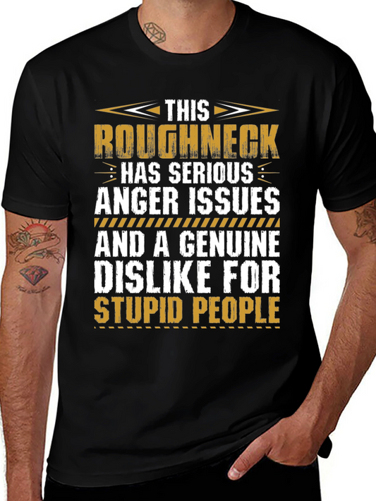 Roughneck Anger Issues Graphic T-Shirt