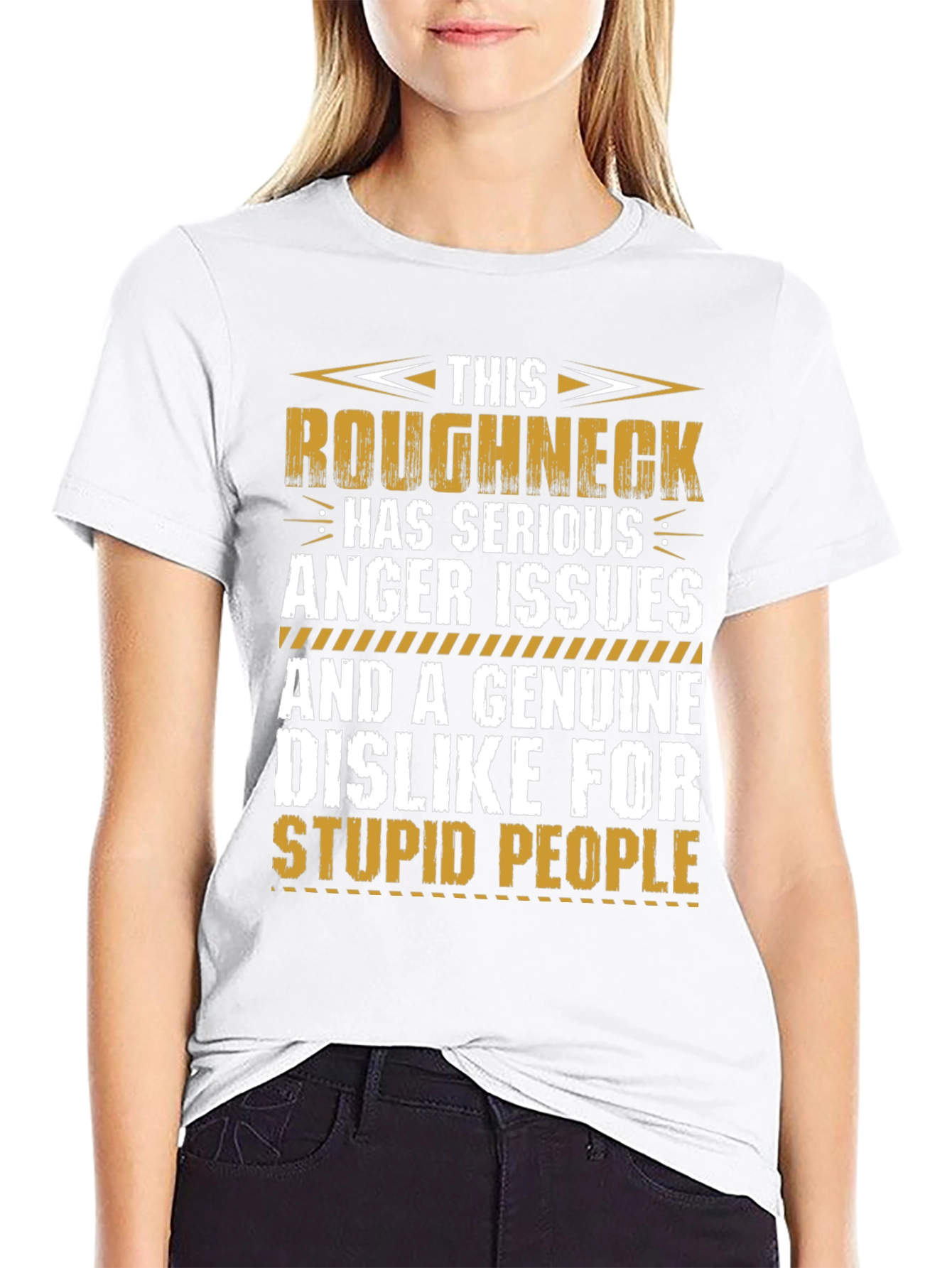 Roughneck Anger Issues Graphic T-Shirt