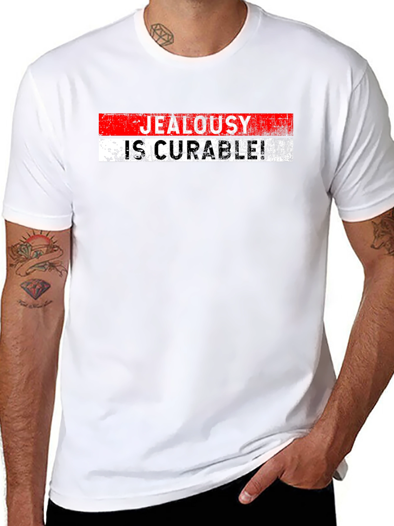 Jealousy Is Curable T-Shirt - Black