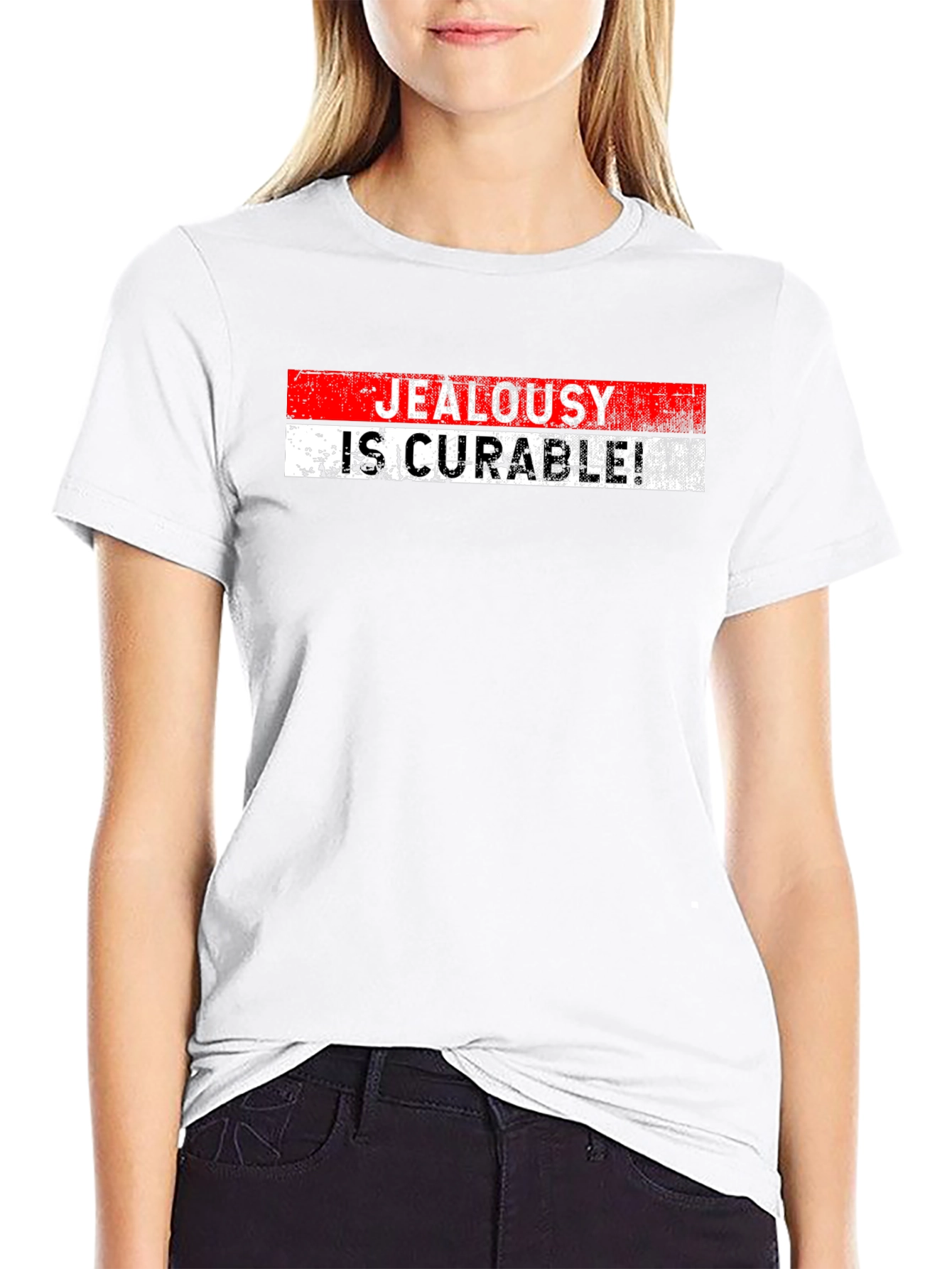 Jealousy Is Curable T-Shirt - Black