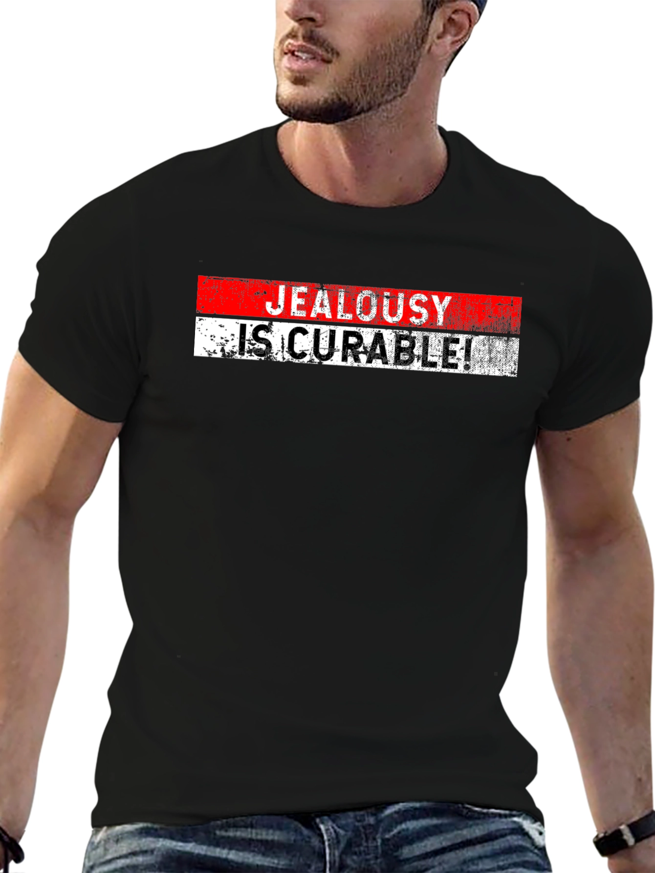 Jealousy Is Curable T-Shirt - Black