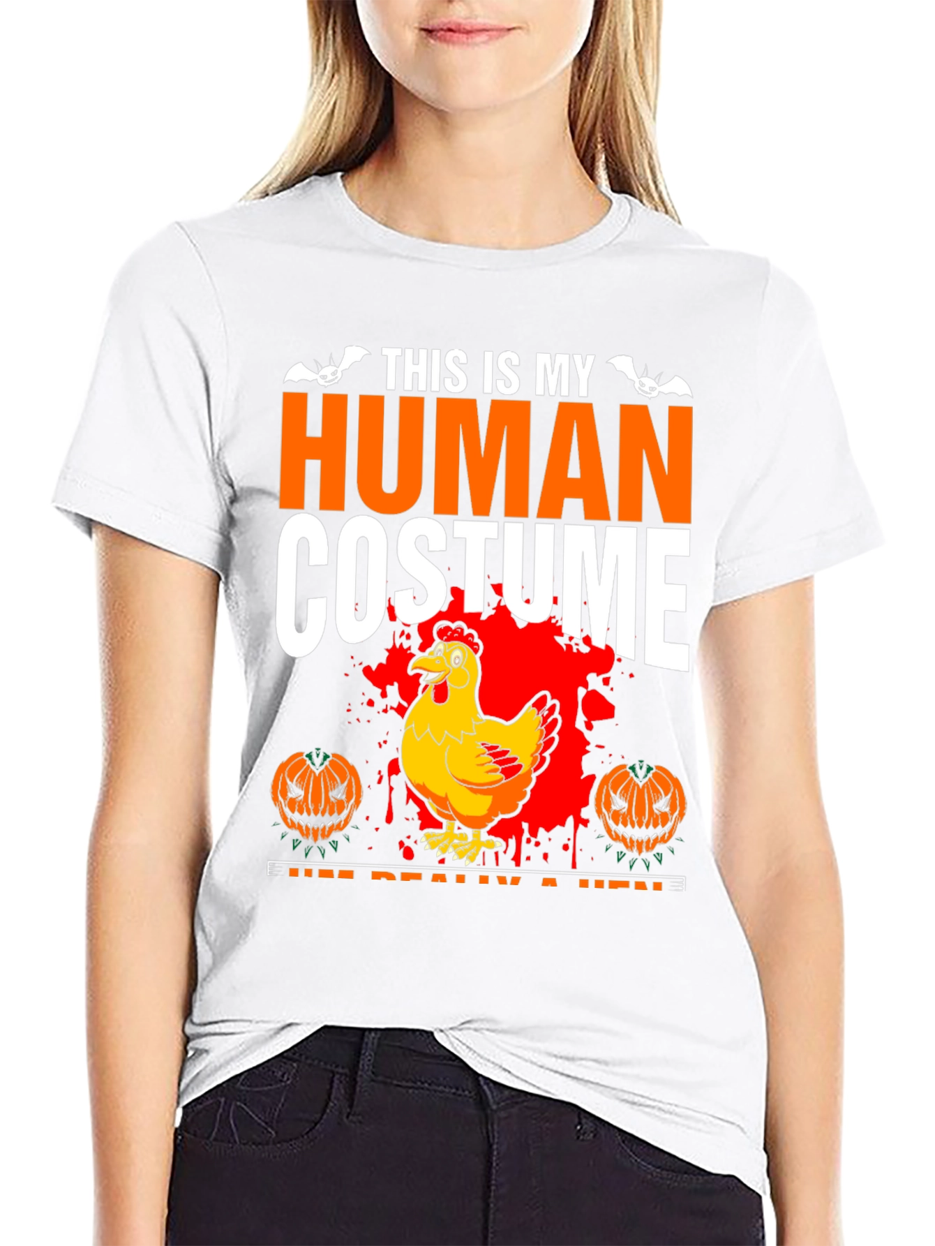 This Is My Human Costume Chicken T-Shirt