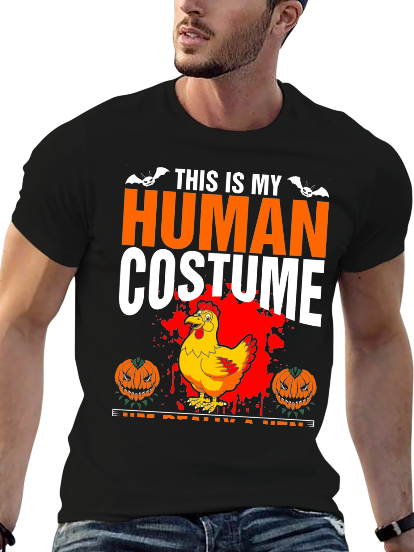 This Is My Human Costume Chicken T-Shirt