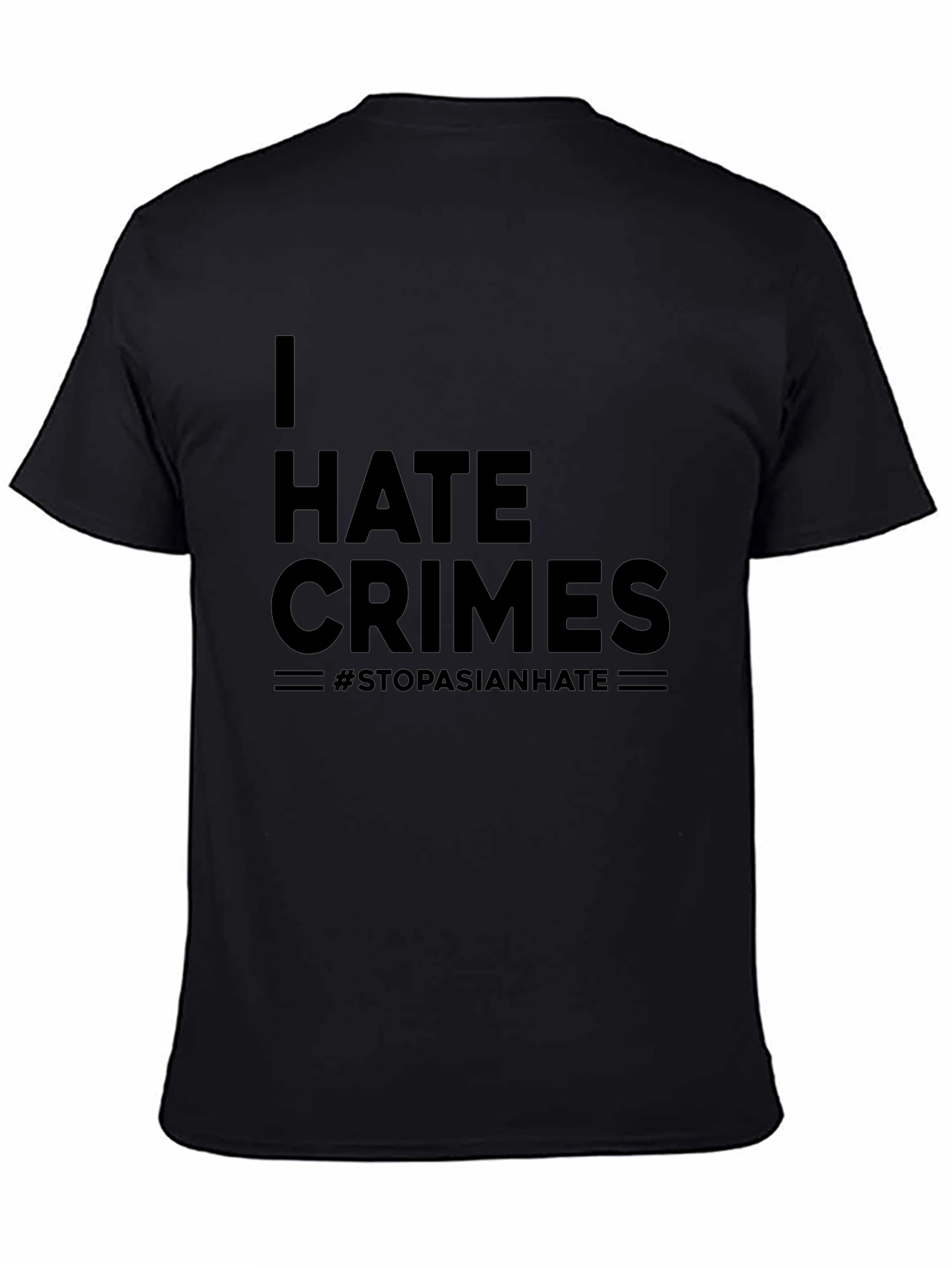 I Hate Crimes T-Shirt - Stop Asian Hate