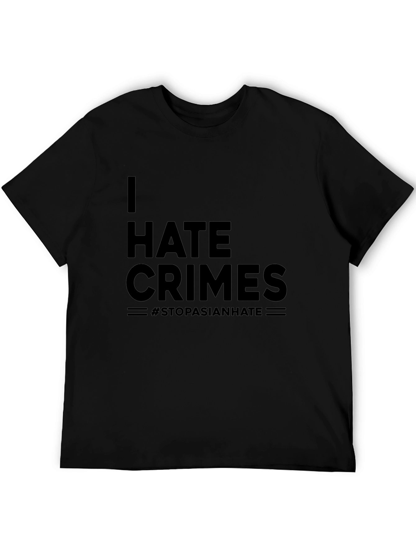 I Hate Crimes T-Shirt - Stop Asian Hate