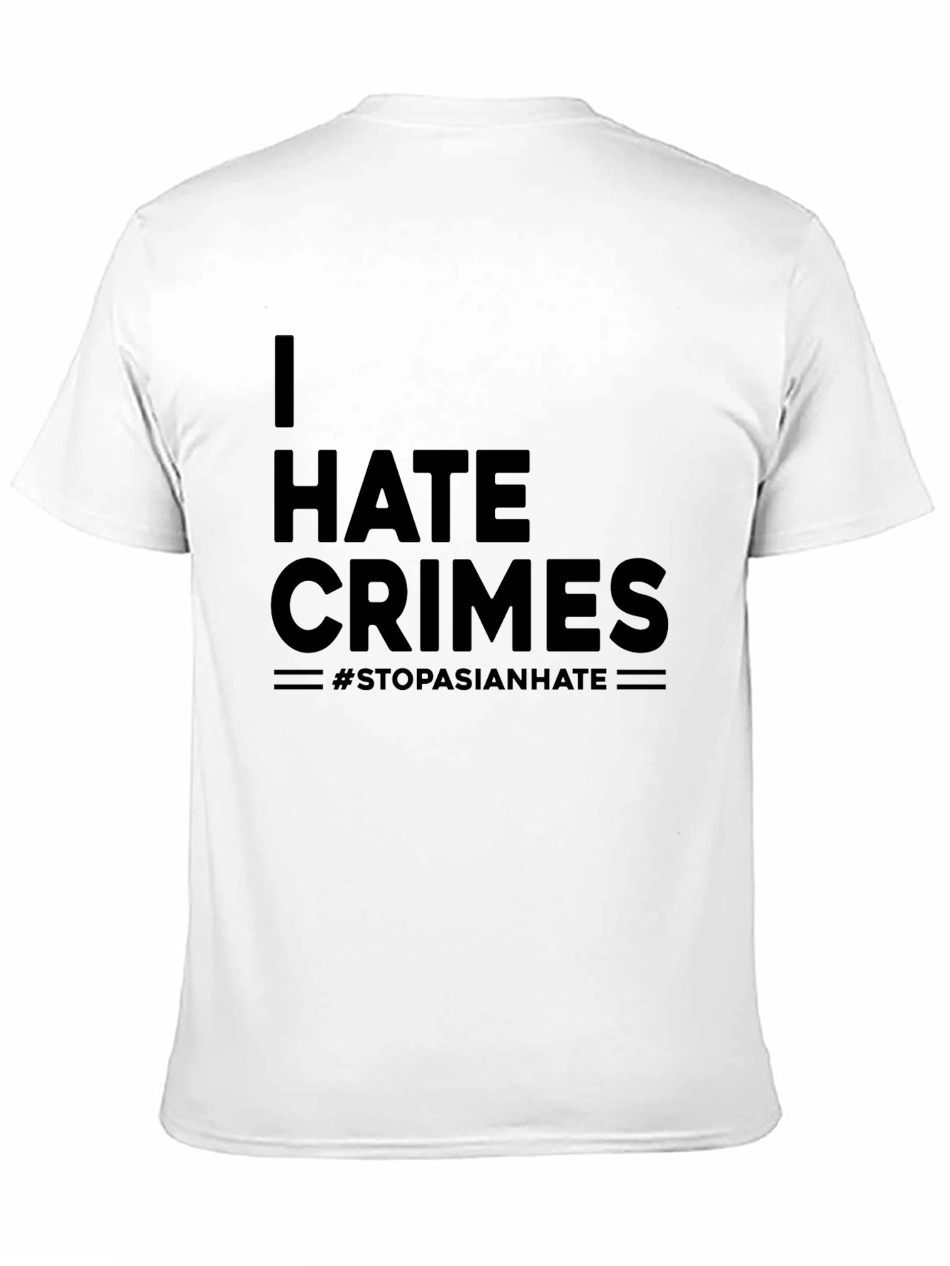 I Hate Crimes T-Shirt - Stop Asian Hate