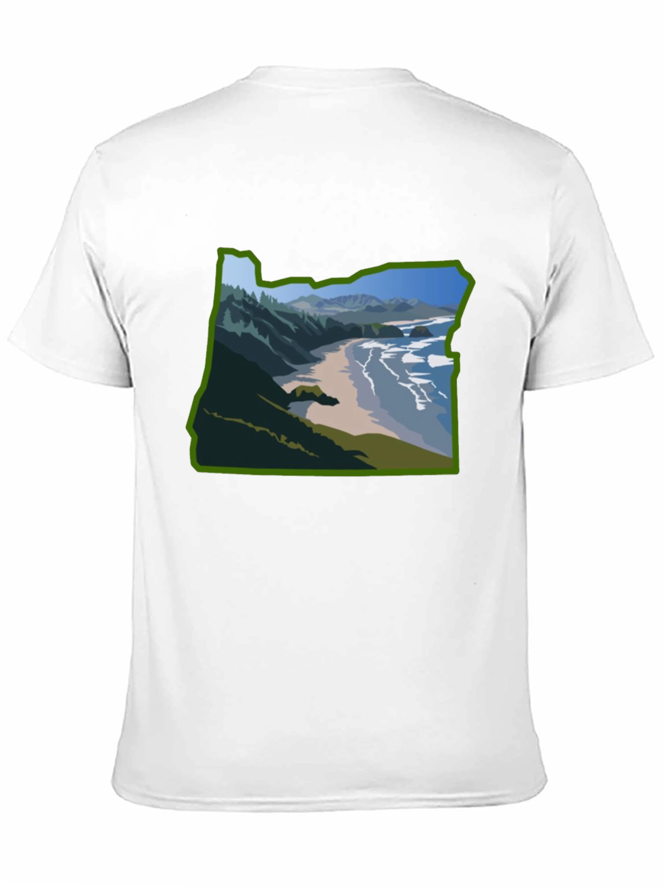 Oregon State Coastal T-Shirt - Black