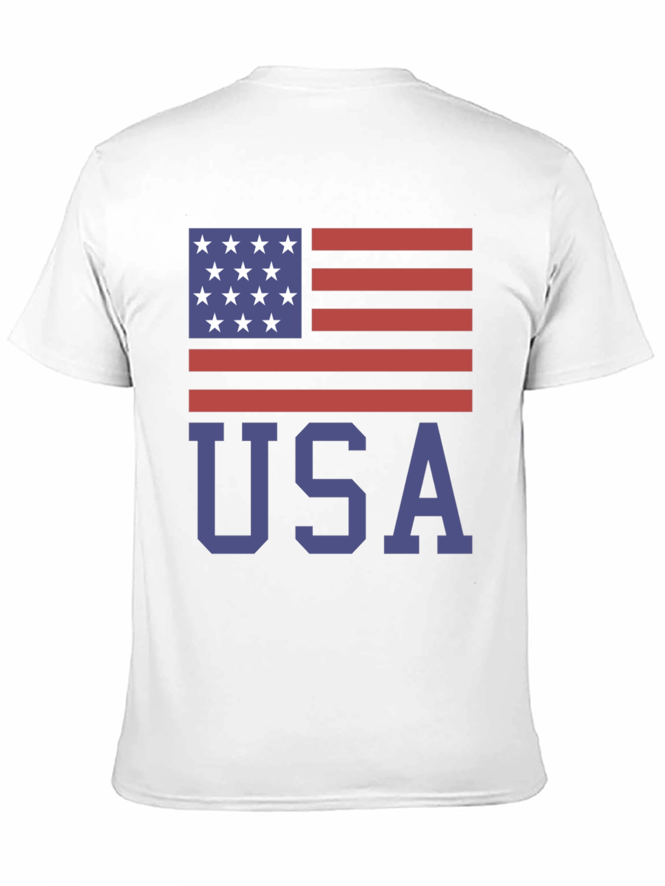 USA Flag Graphic T-Shirt