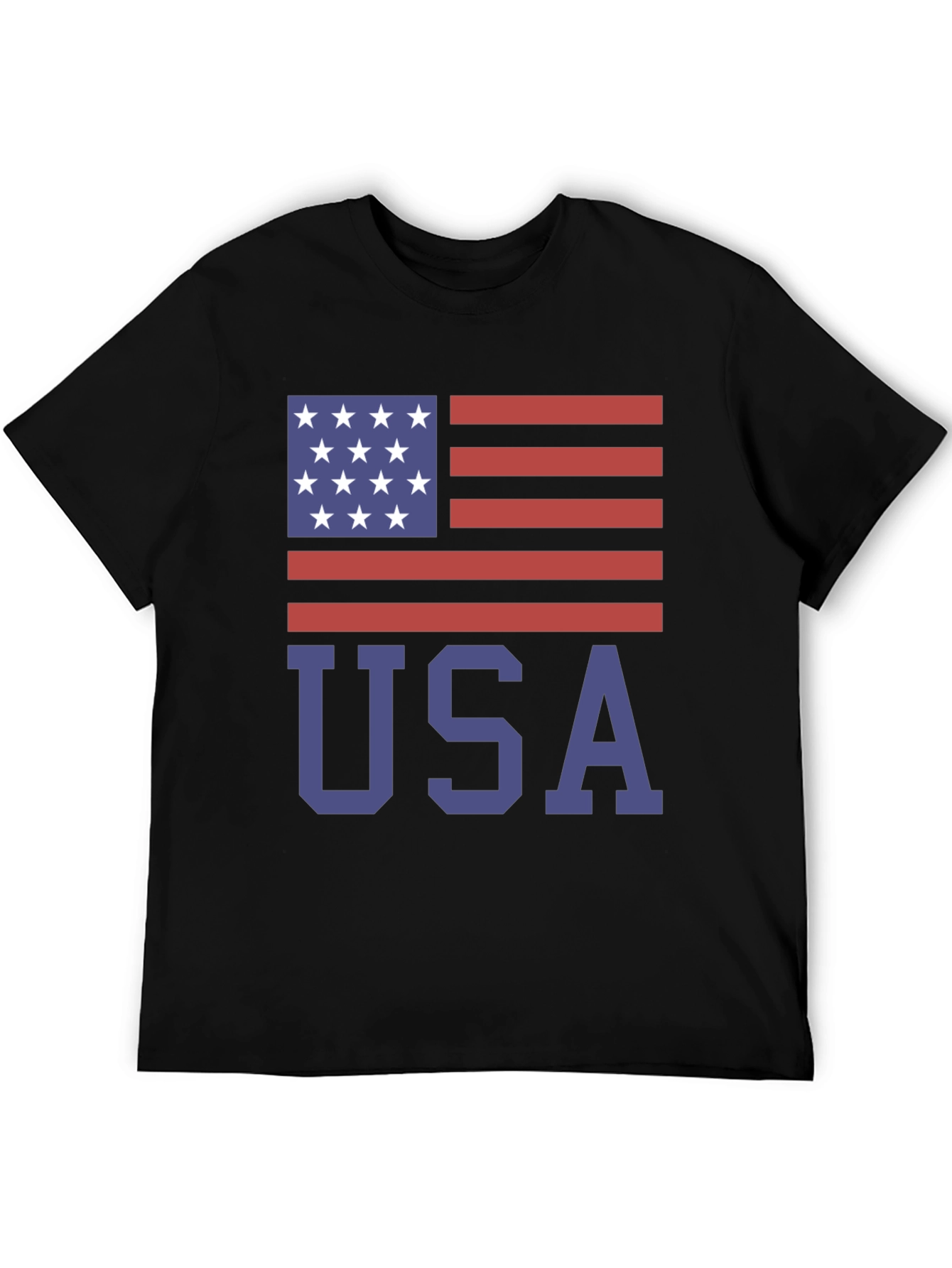 USA Flag Graphic T-Shirt