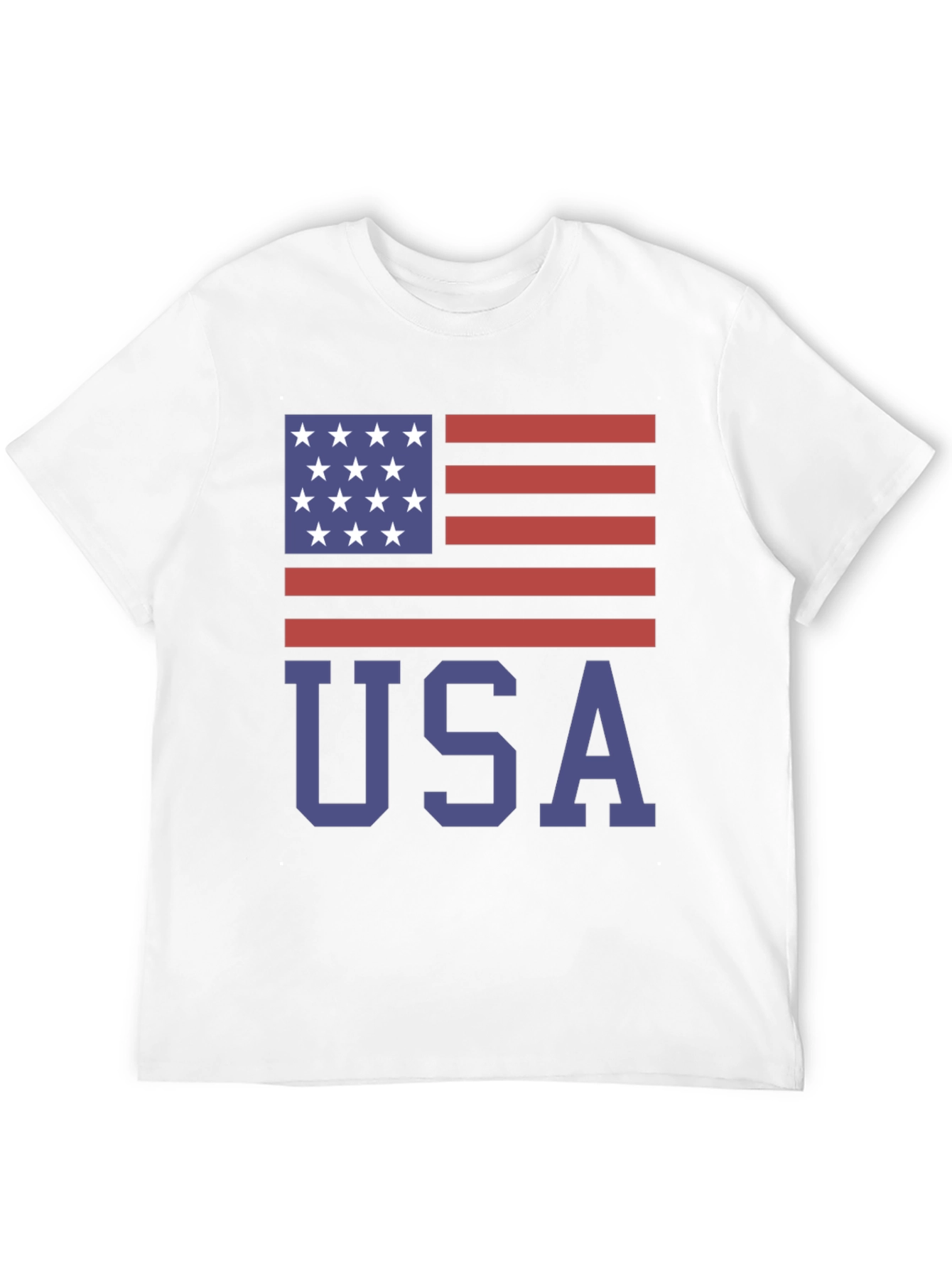 USA Flag Graphic T-Shirt