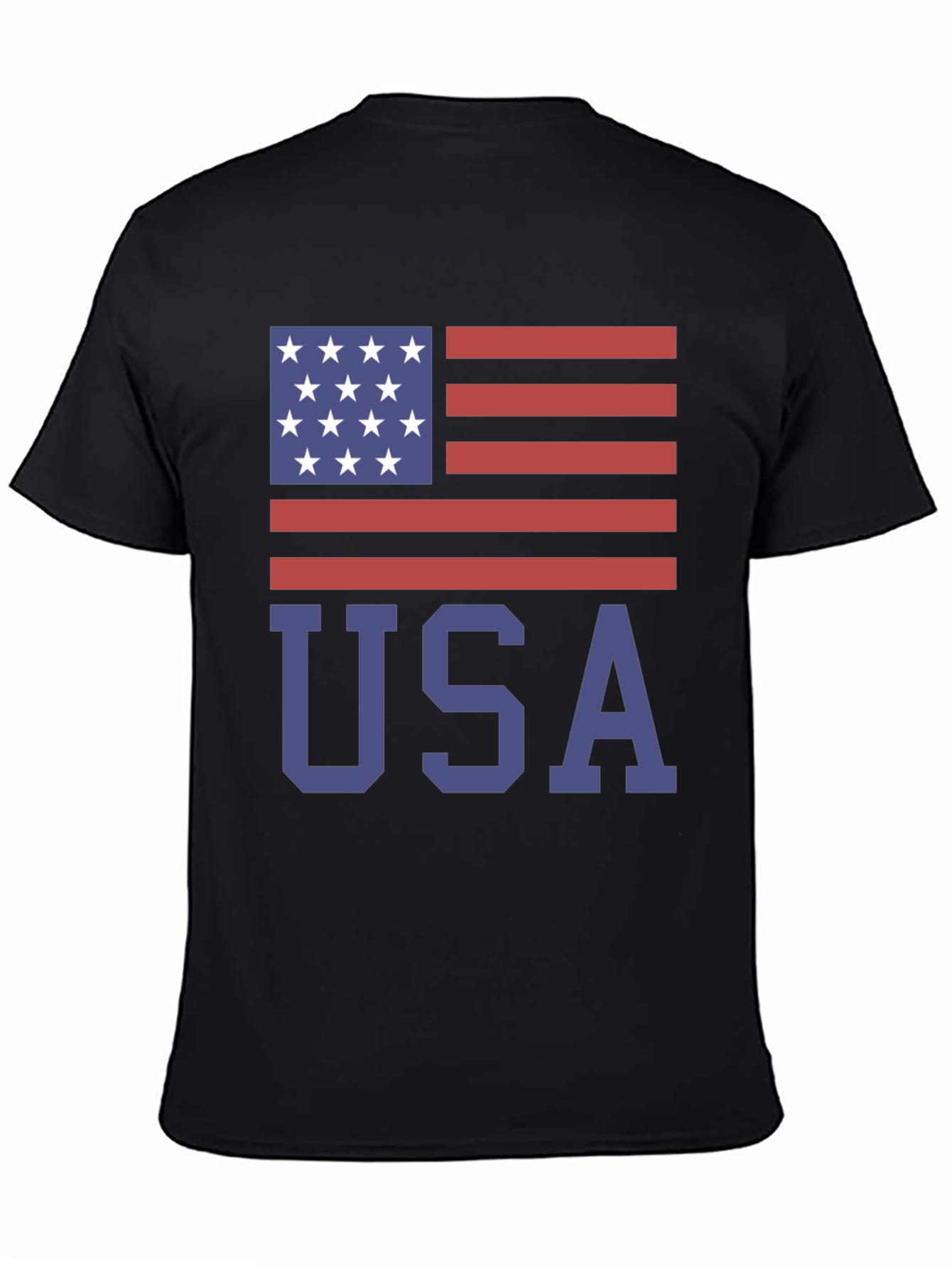 USA Flag Graphic T-Shirt