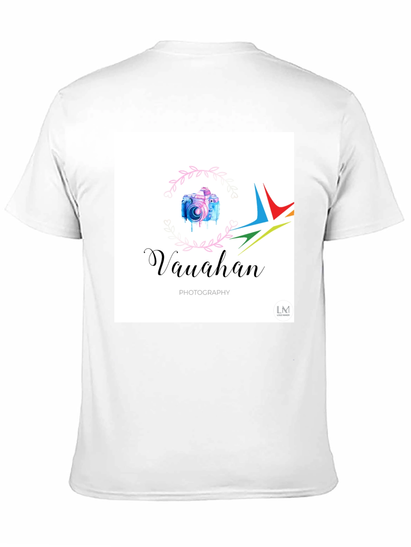 Black Graphic Tee - Vauahan Photography