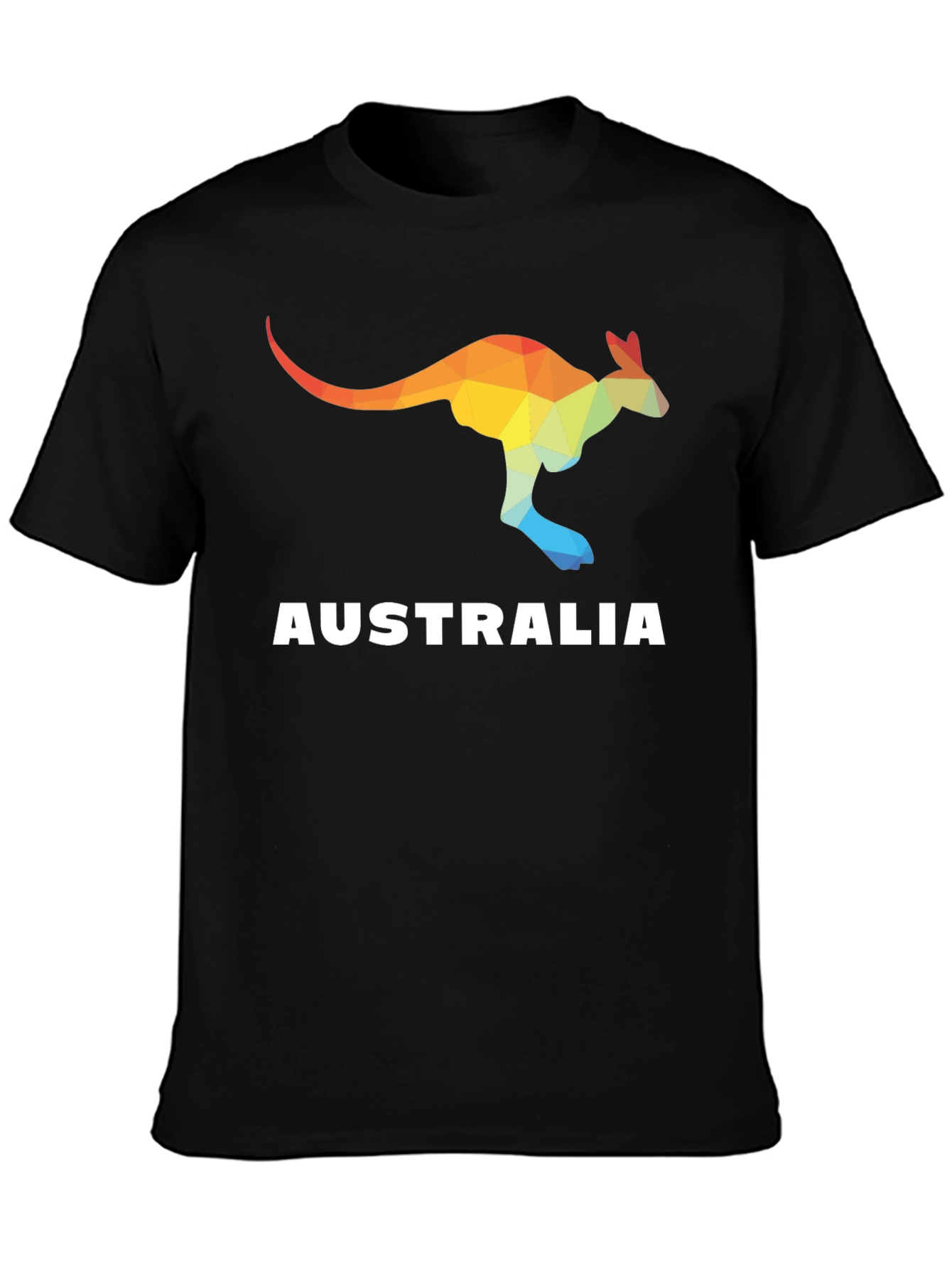 Australia Kangaroo Graphic Tee - Novelty T-Shirt