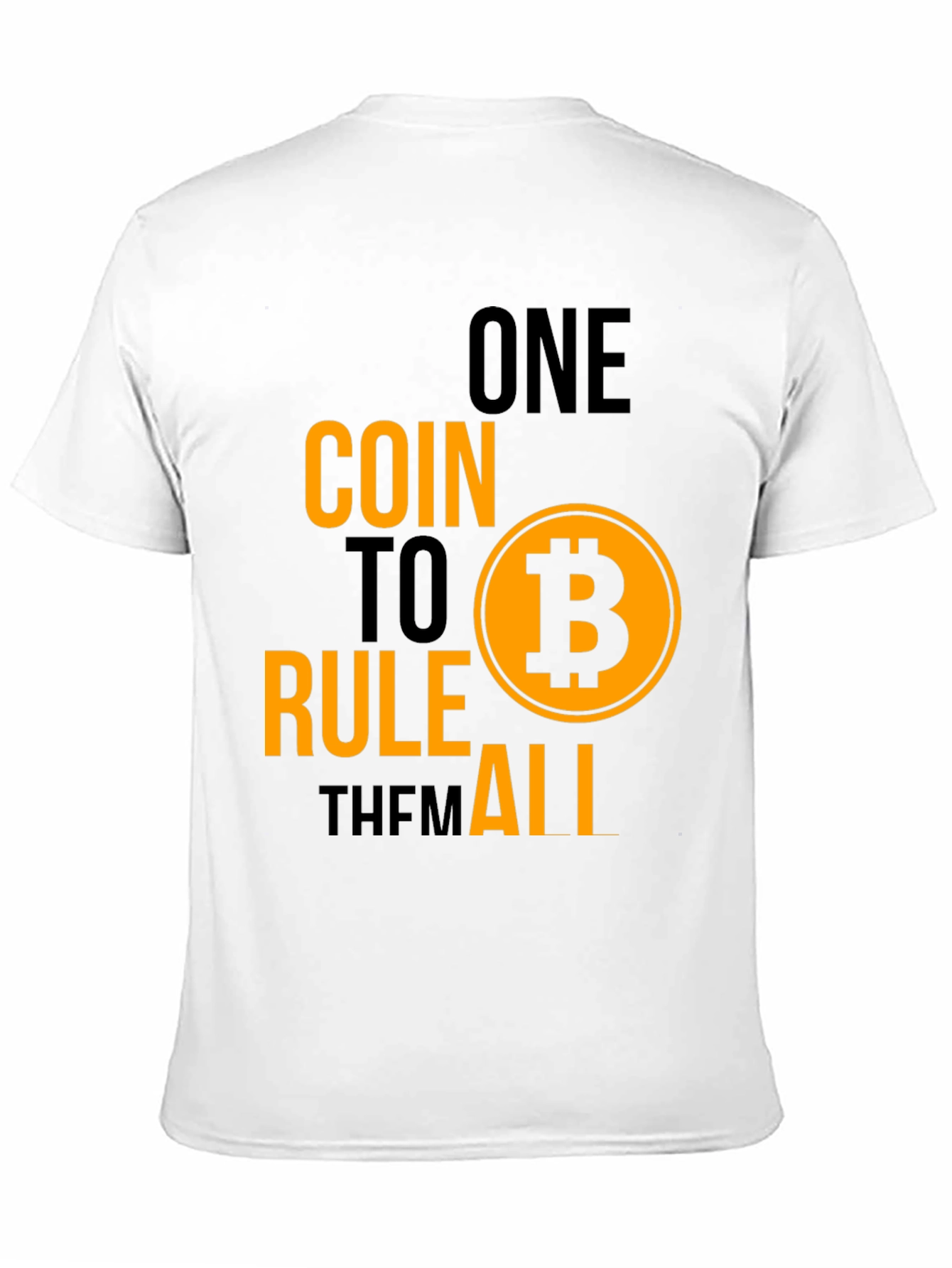 Bitcoin T-Shirt - One Coin to Rule Them All