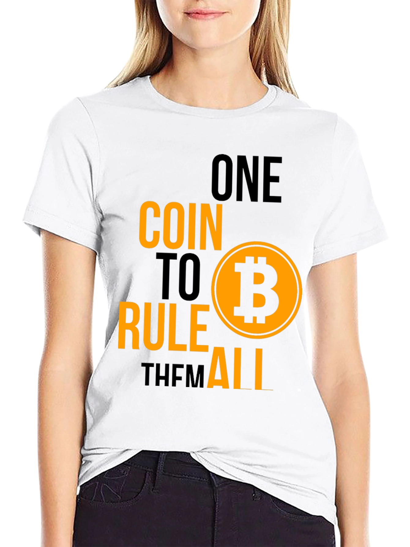 Bitcoin T-Shirt - One Coin to Rule Them All