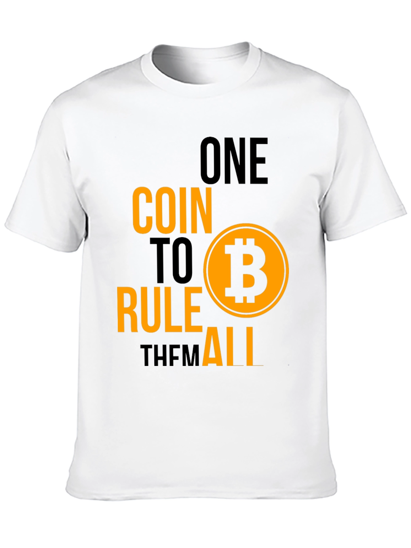 Bitcoin T-Shirt - One Coin to Rule Them All