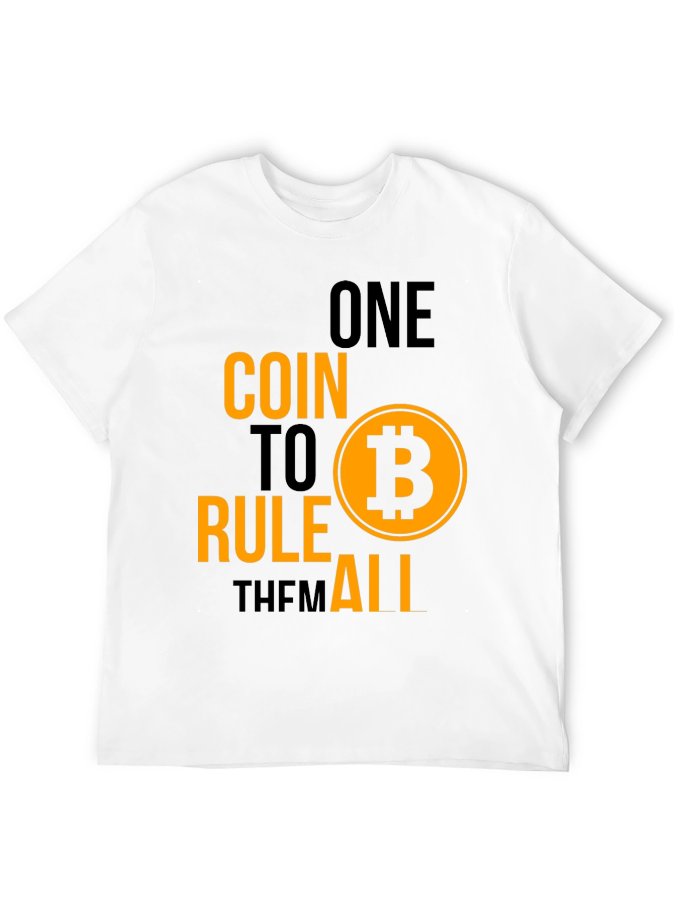 Bitcoin T-Shirt - One Coin to Rule Them All