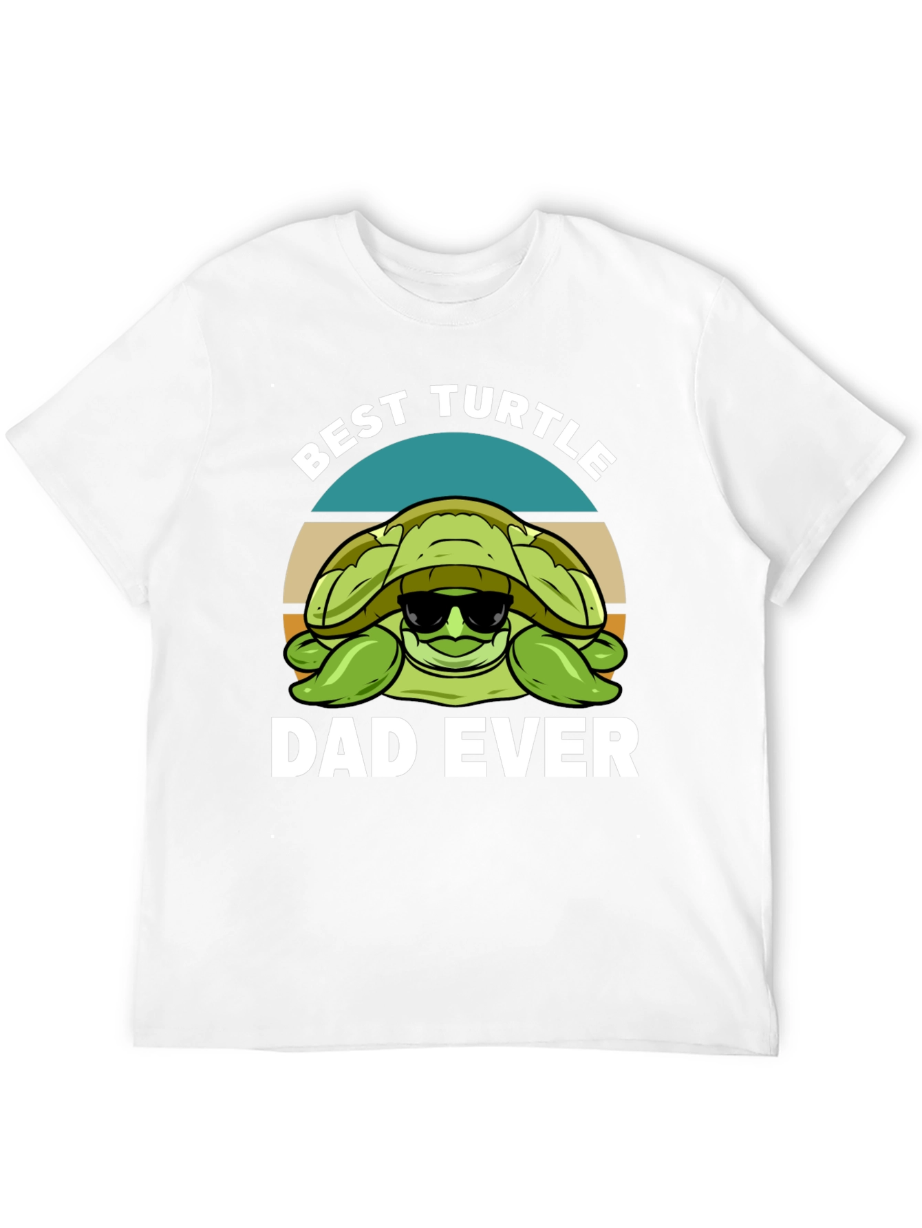 Best Turtle Dad Ever Graphic T-Shirt