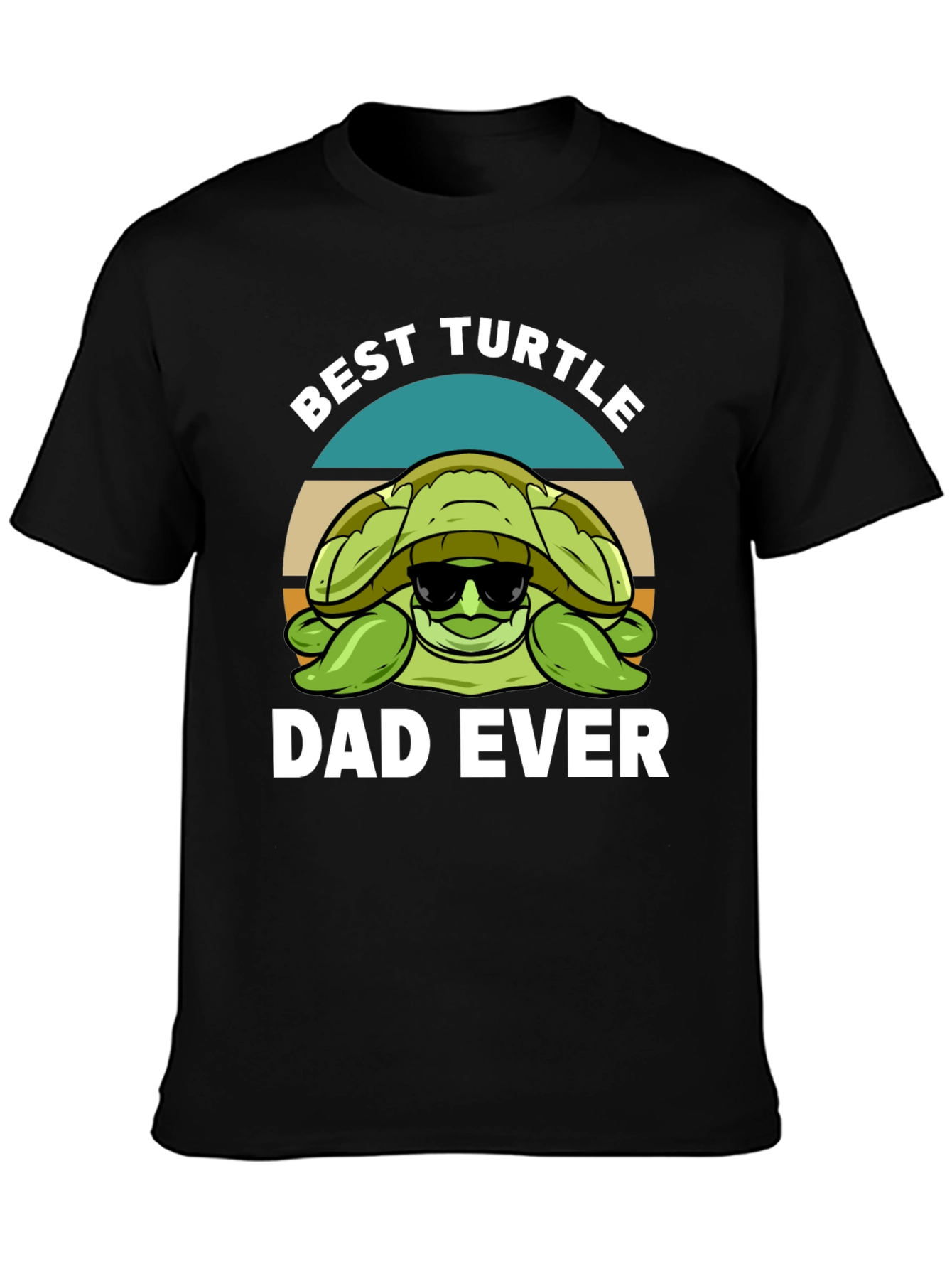 Best Turtle Dad Ever Graphic T-Shirt