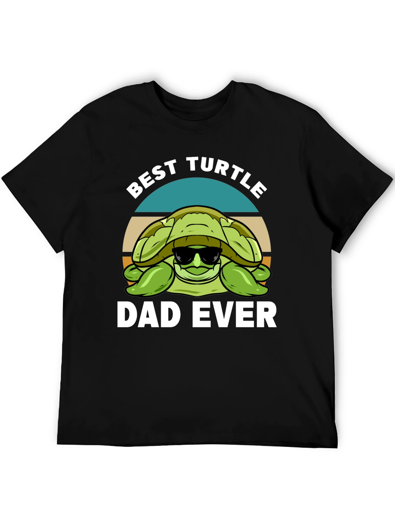 Best Turtle Dad Ever Graphic T-Shirt