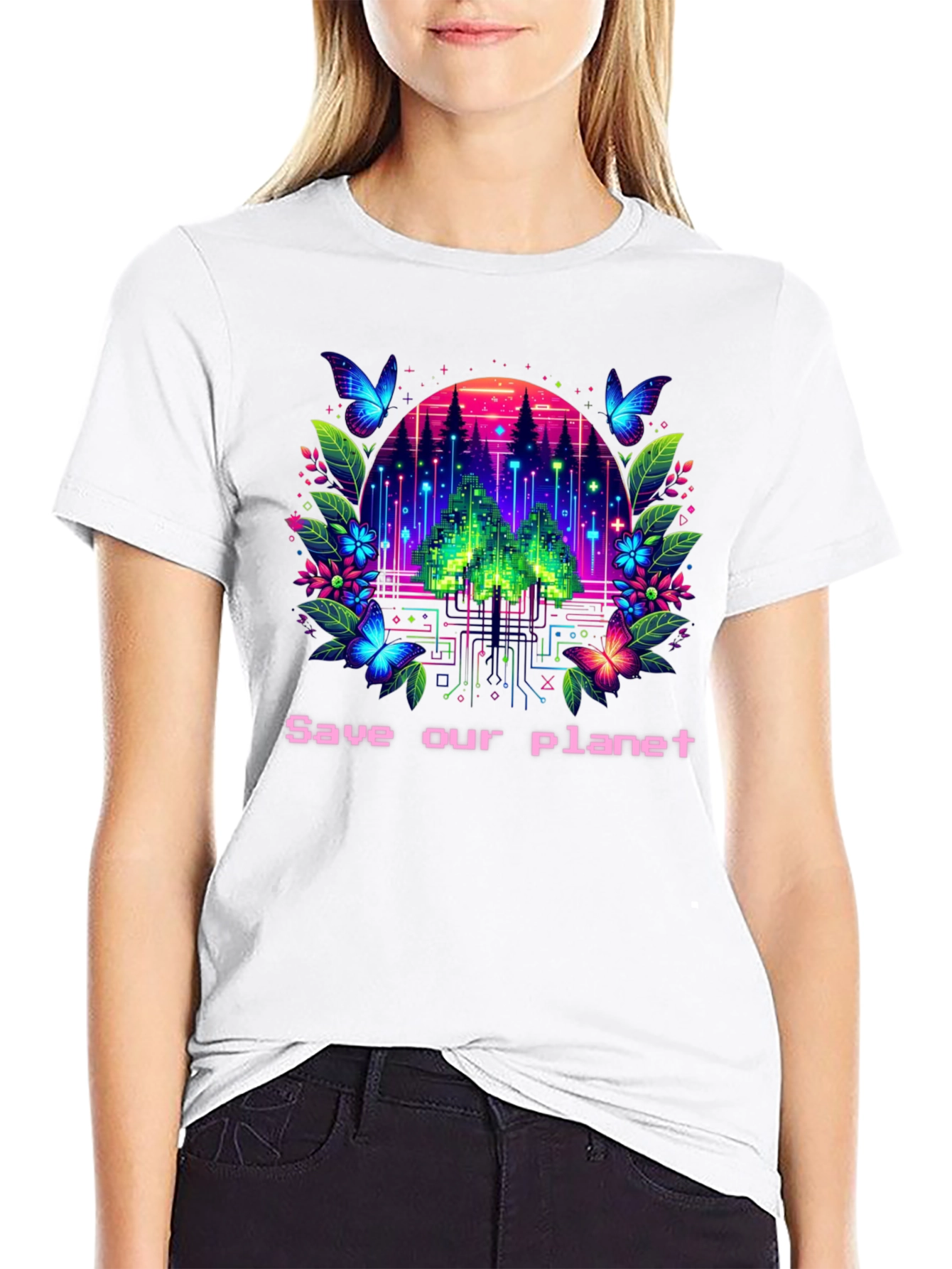 Save Our Planet Graphic T-Shirt