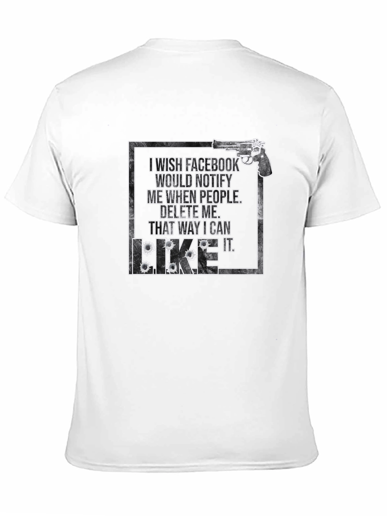 I Wish Facebook Would Notify Me T-Shirt