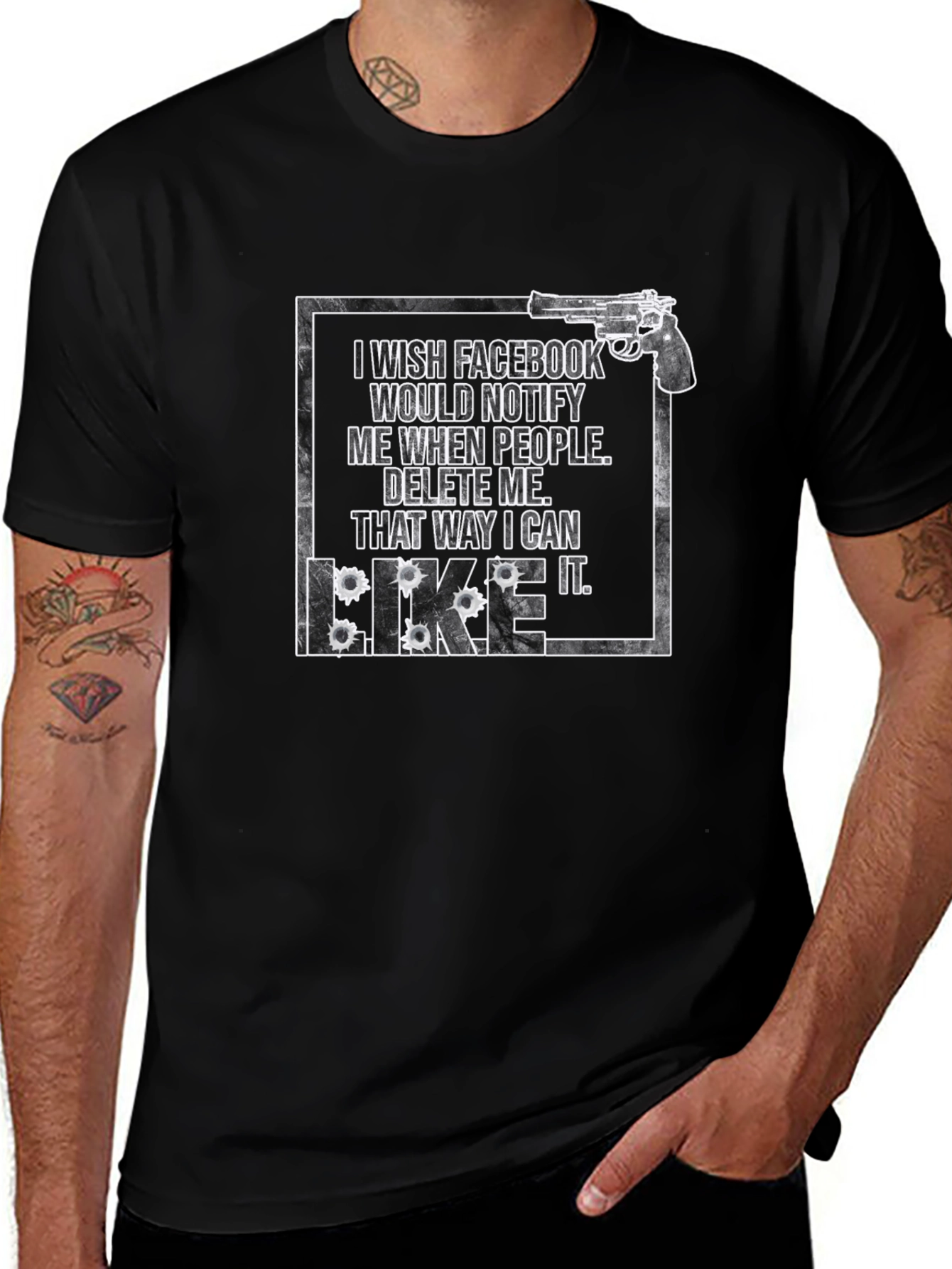 I Wish Facebook Would Notify Me T-Shirt