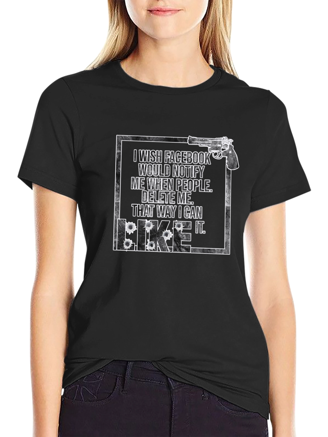 I Wish Facebook Would Notify Me T-Shirt