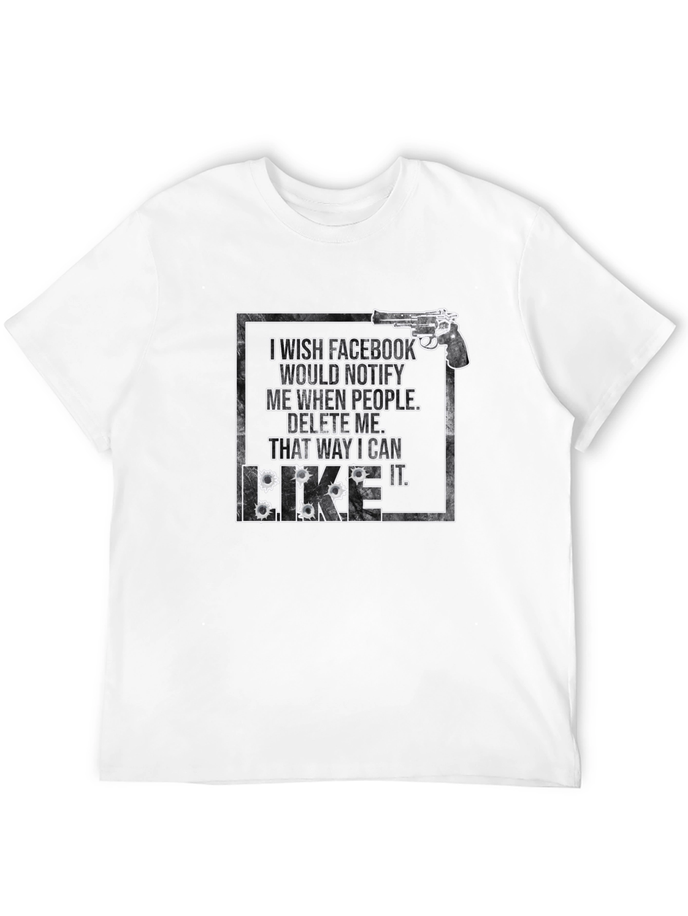 I Wish Facebook Would Notify Me T-Shirt