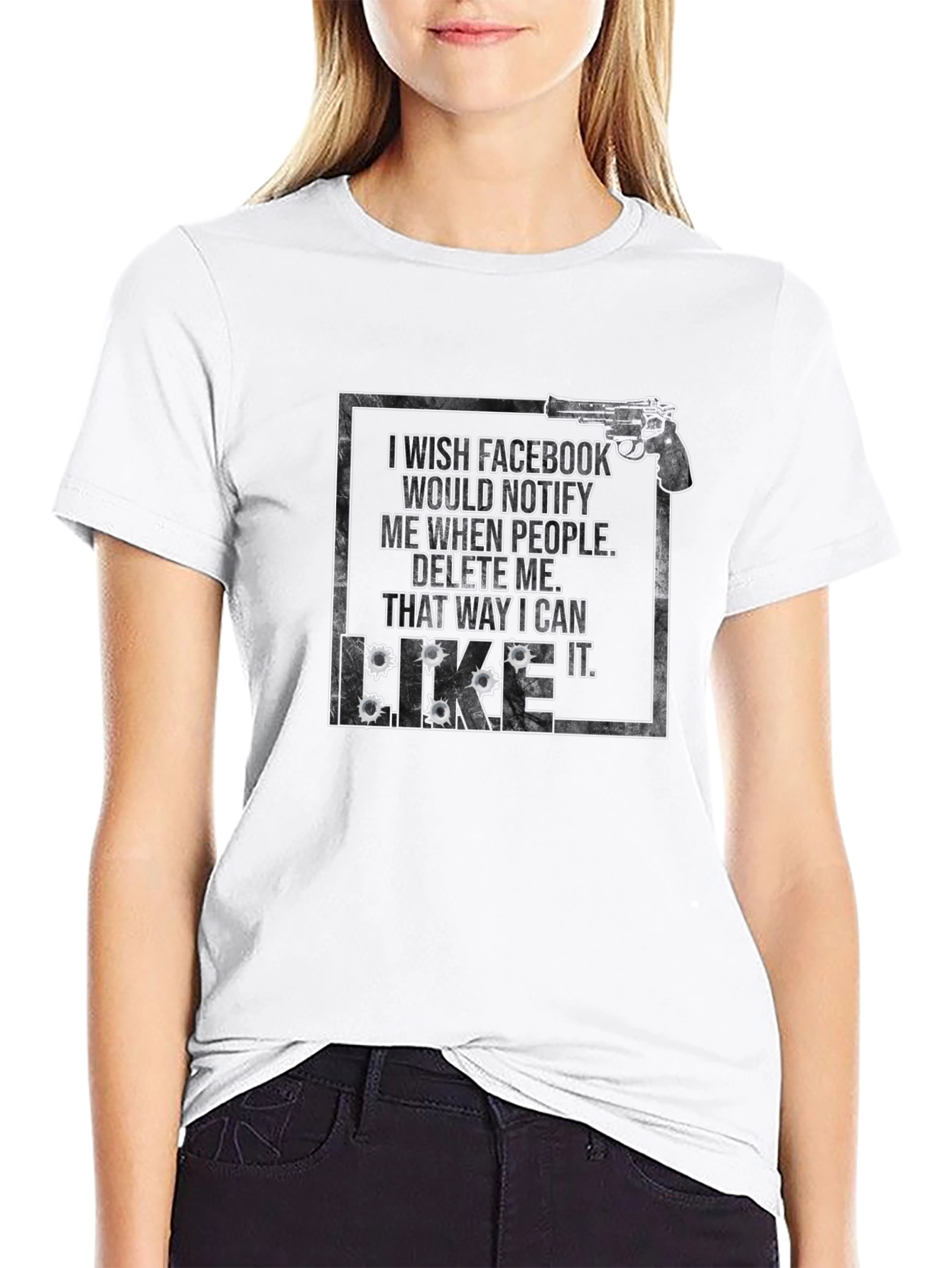 I Wish Facebook Would Notify Me T-Shirt