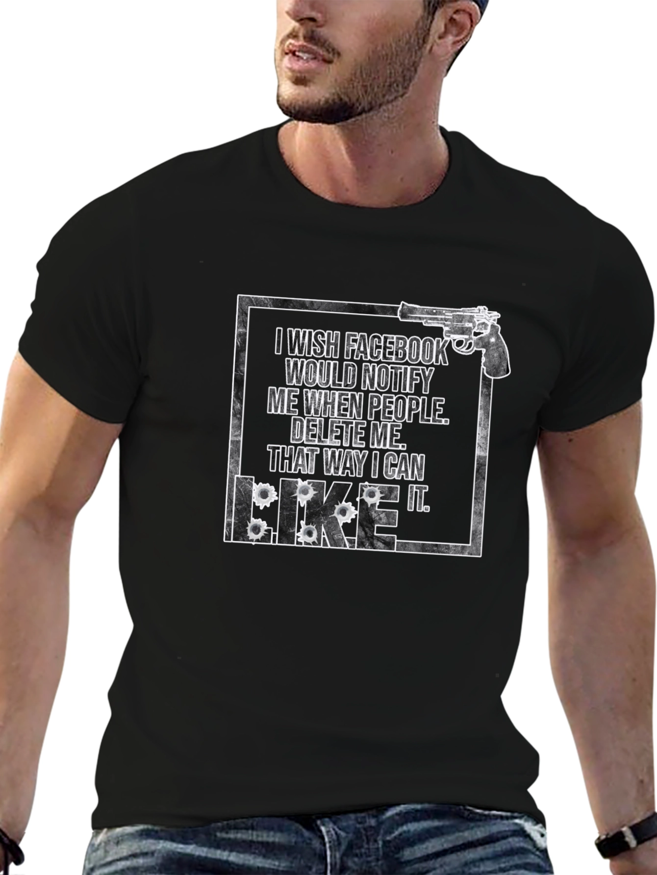 I Wish Facebook Would Notify Me T-Shirt
