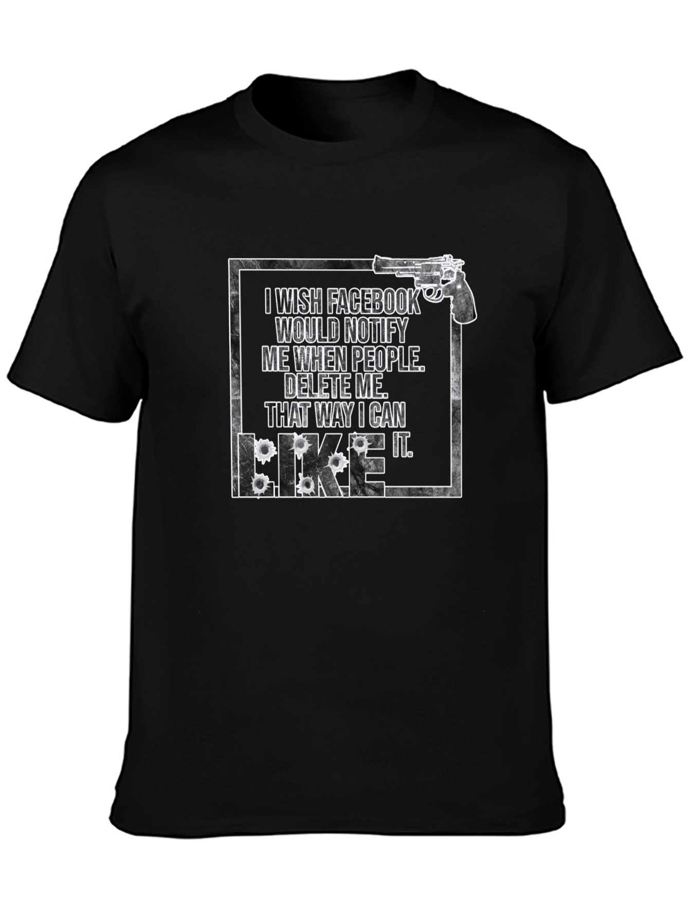 I Wish Facebook Would Notify Me T-Shirt