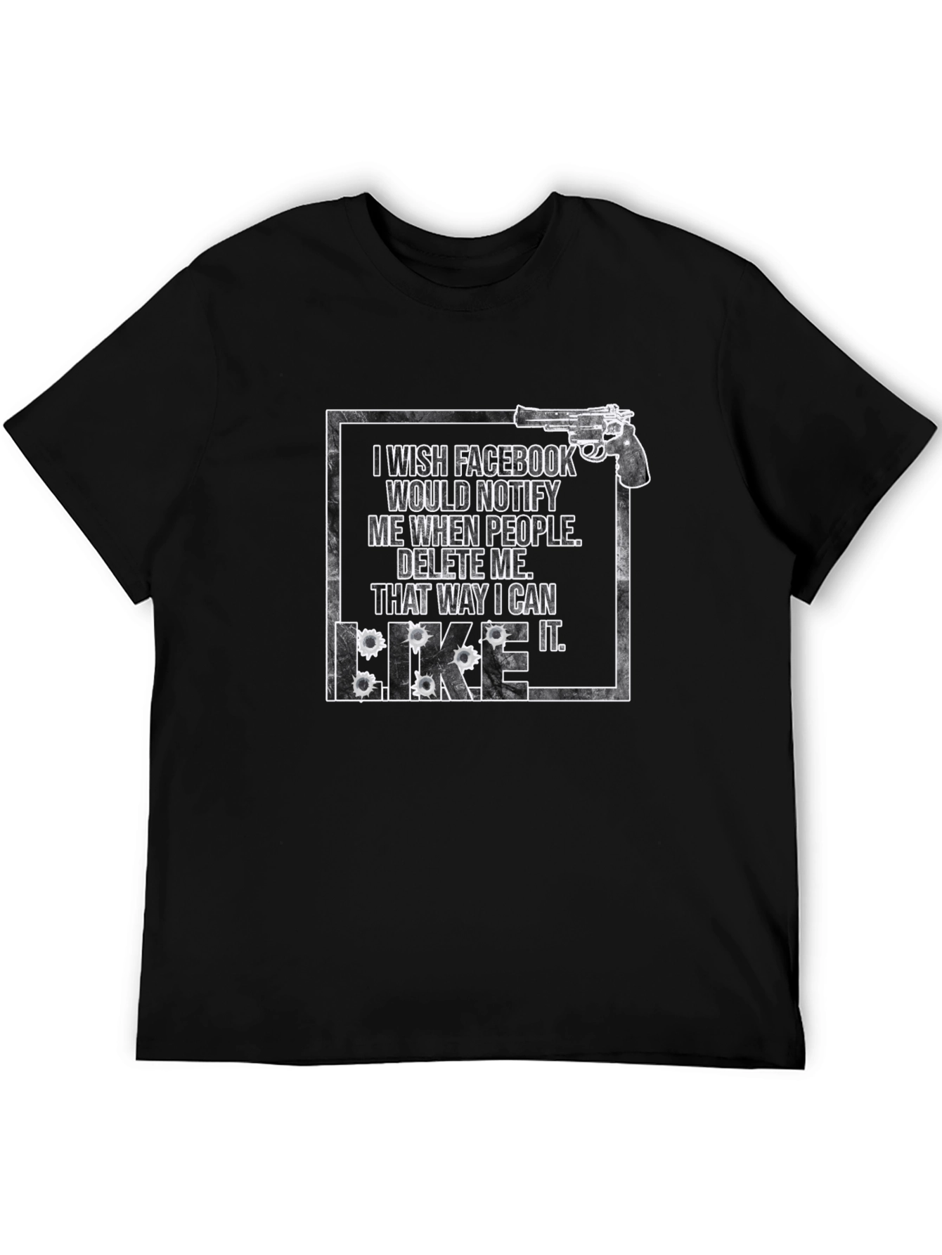 I Wish Facebook Would Notify Me T-Shirt