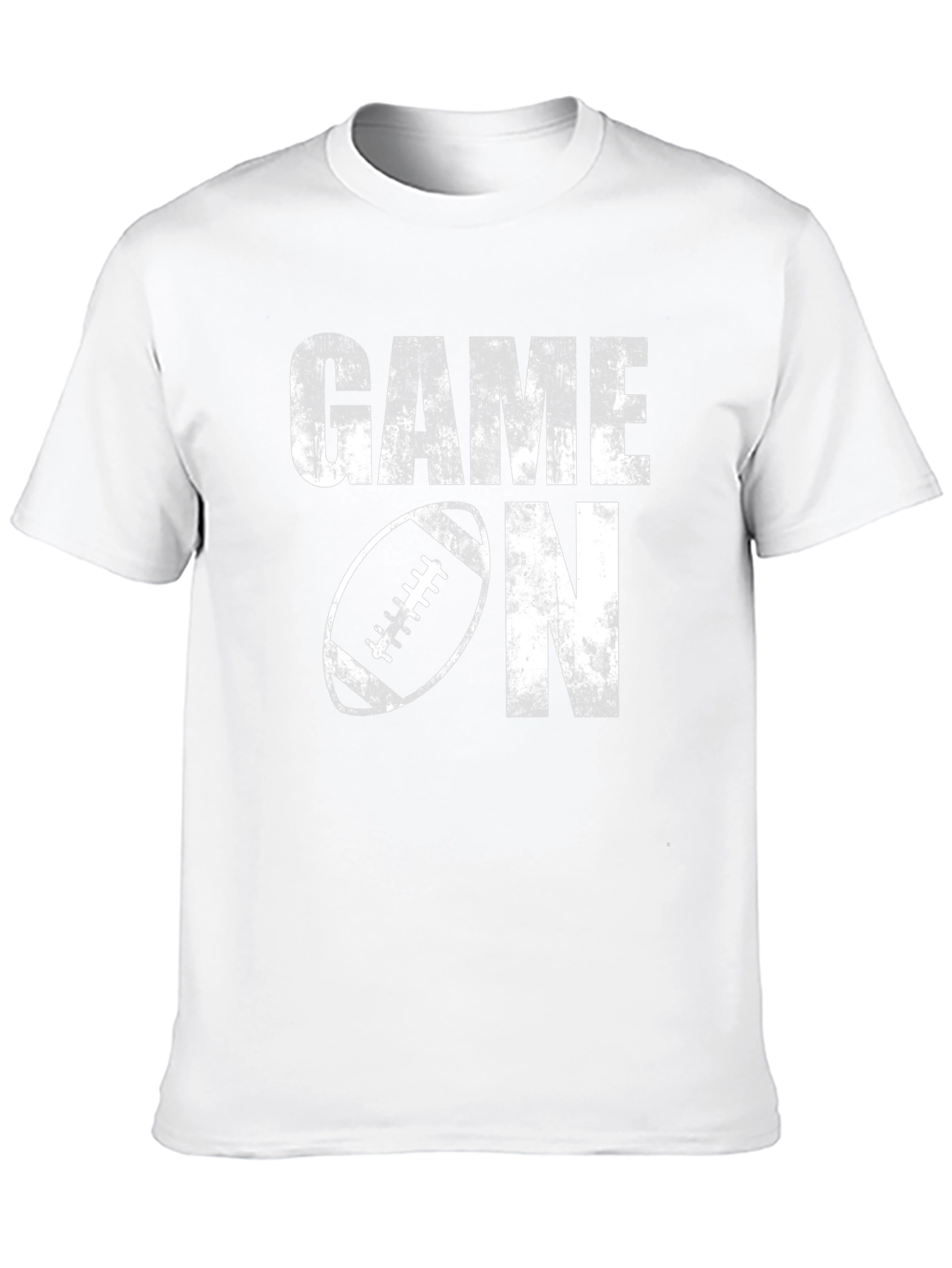 Game On Football Graphic Tee - Black