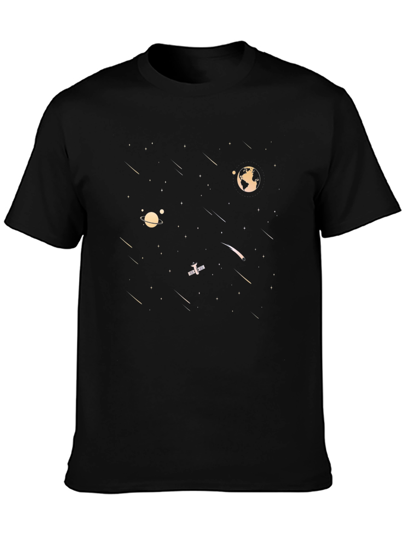 Space Explorer T-Shirt - Galaxy Design