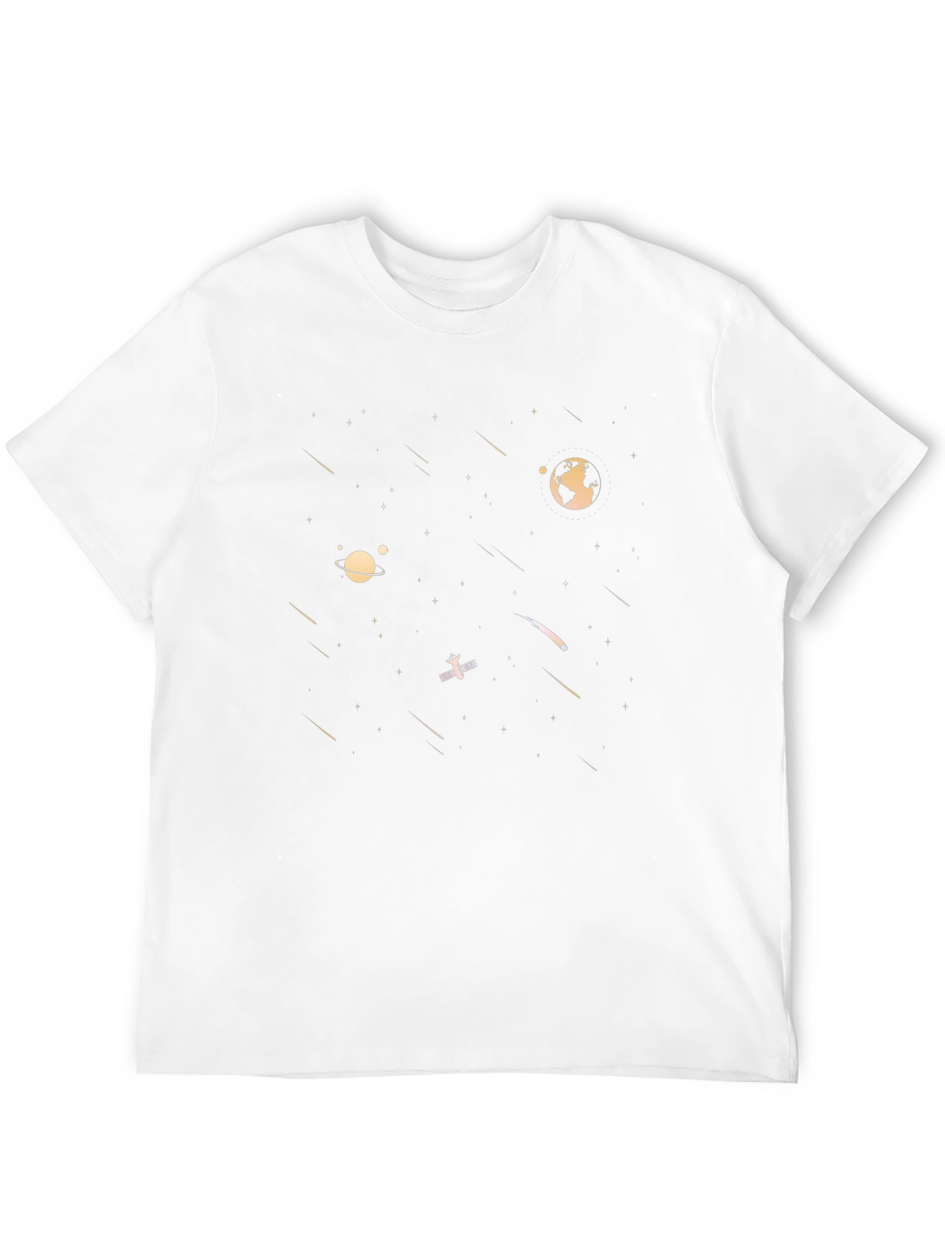 Space Explorer T-Shirt - Galaxy Design