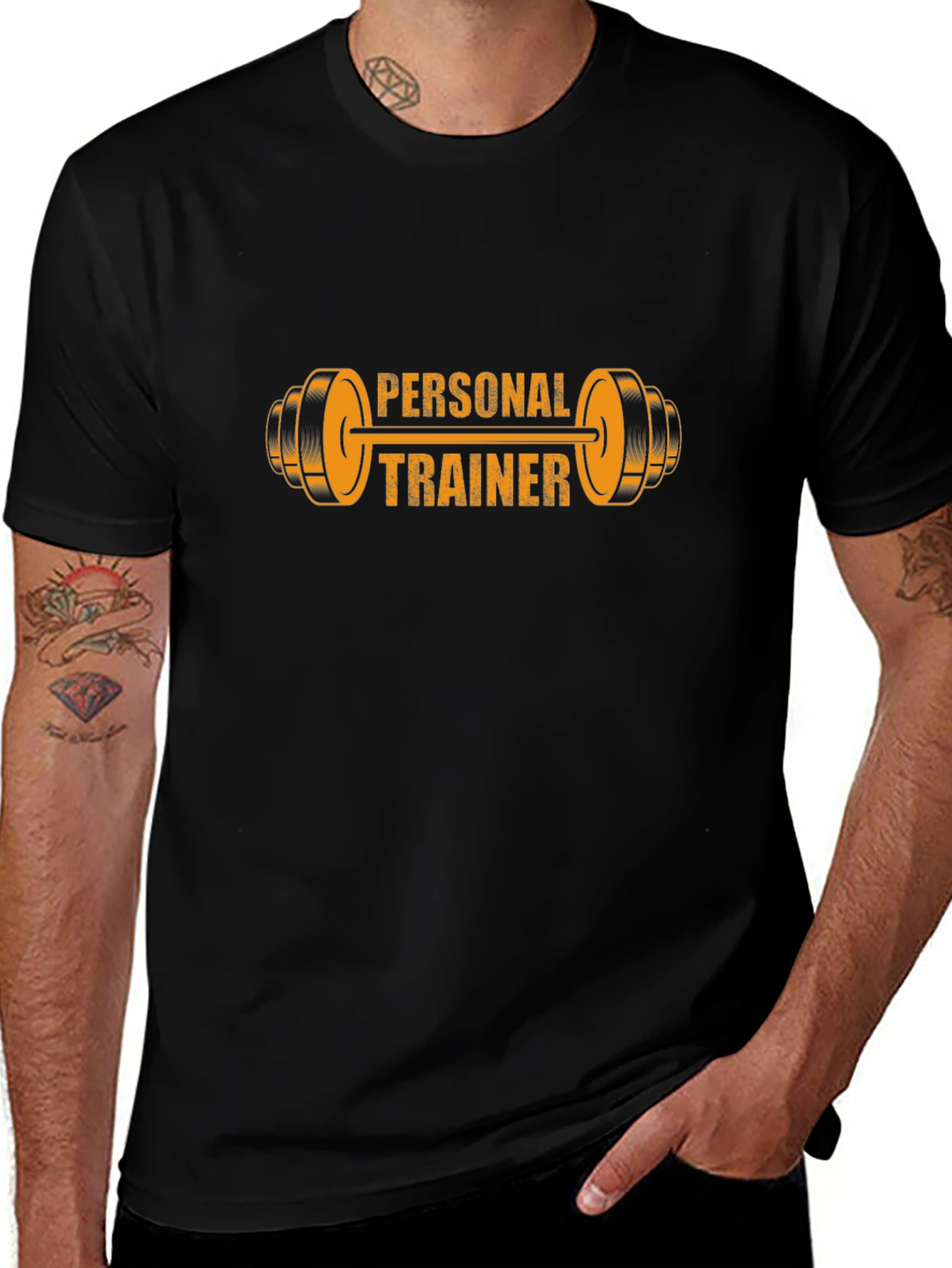 Personal Trainer Graphic T-Shirt - Gym Fitness Tee