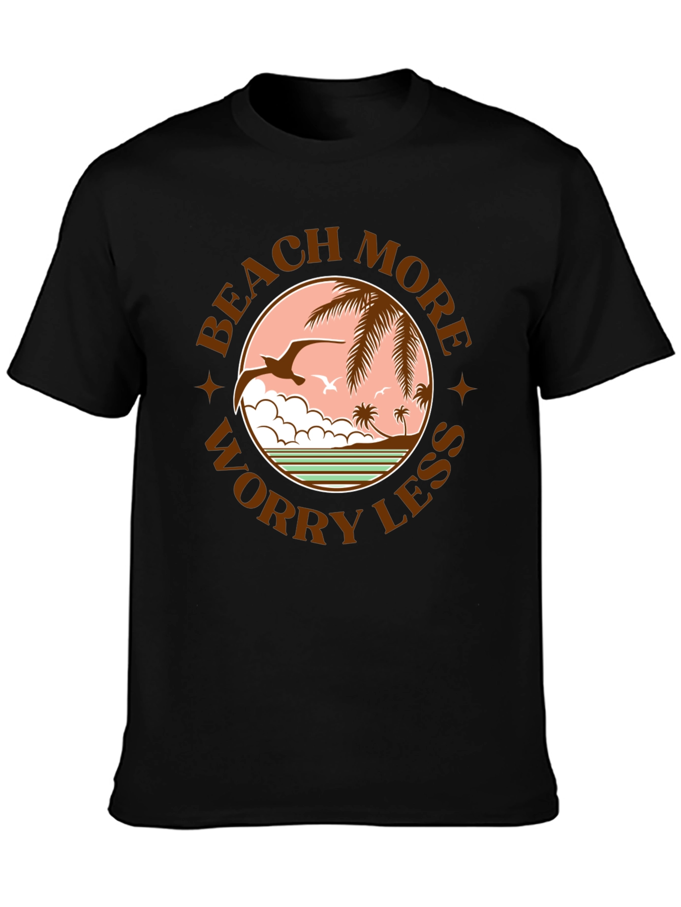 Beach More Worry Less T-Shirt