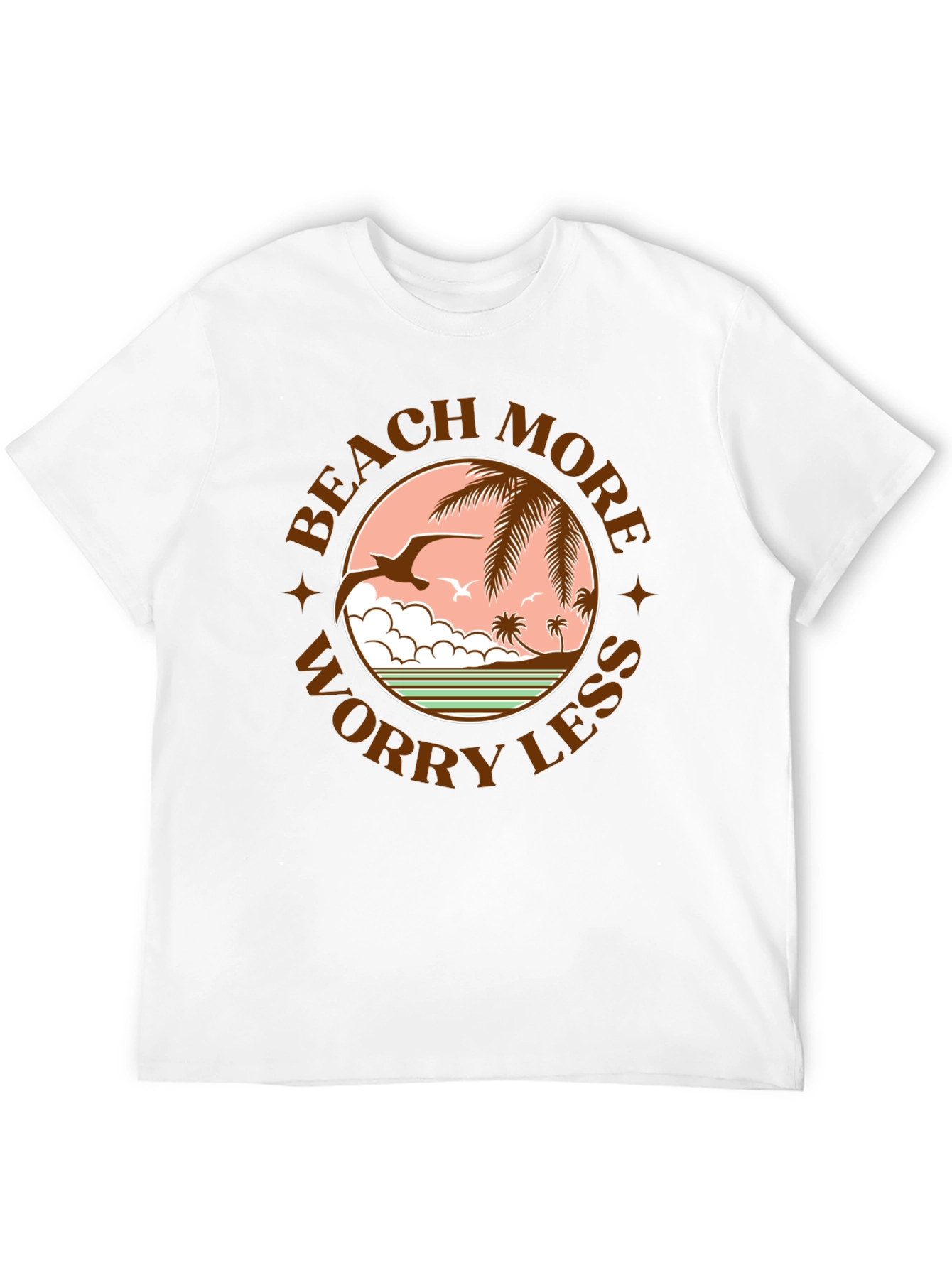 Beach More Worry Less T-Shirt