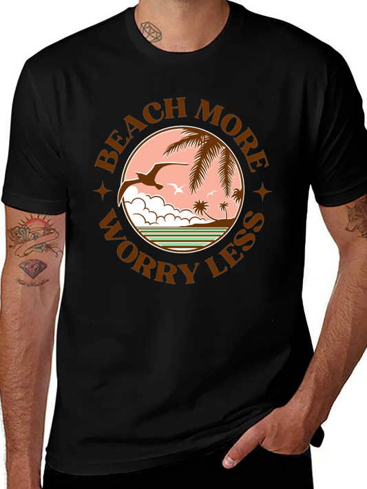 Beach More Worry Less T-Shirt