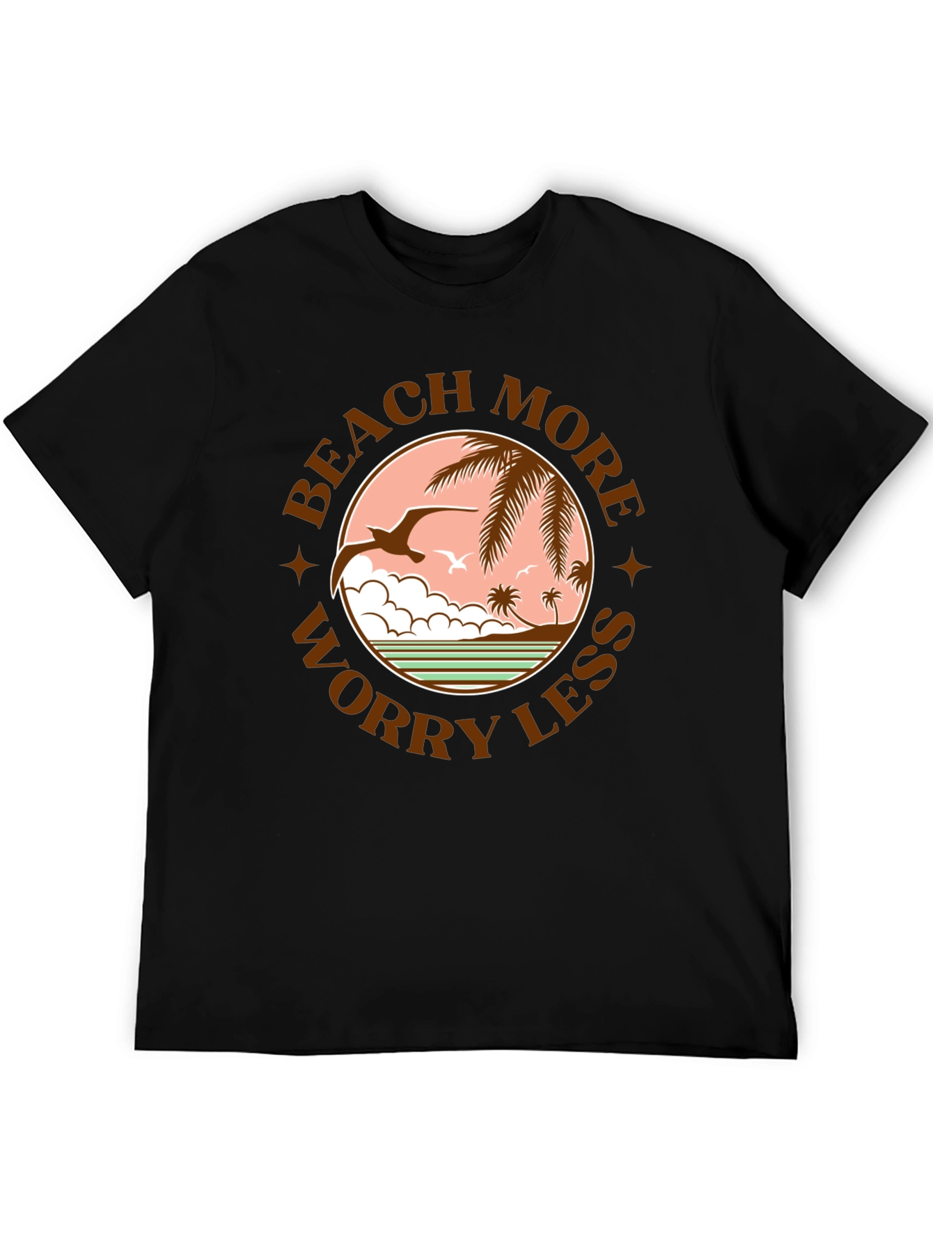 Beach More Worry Less T-Shirt