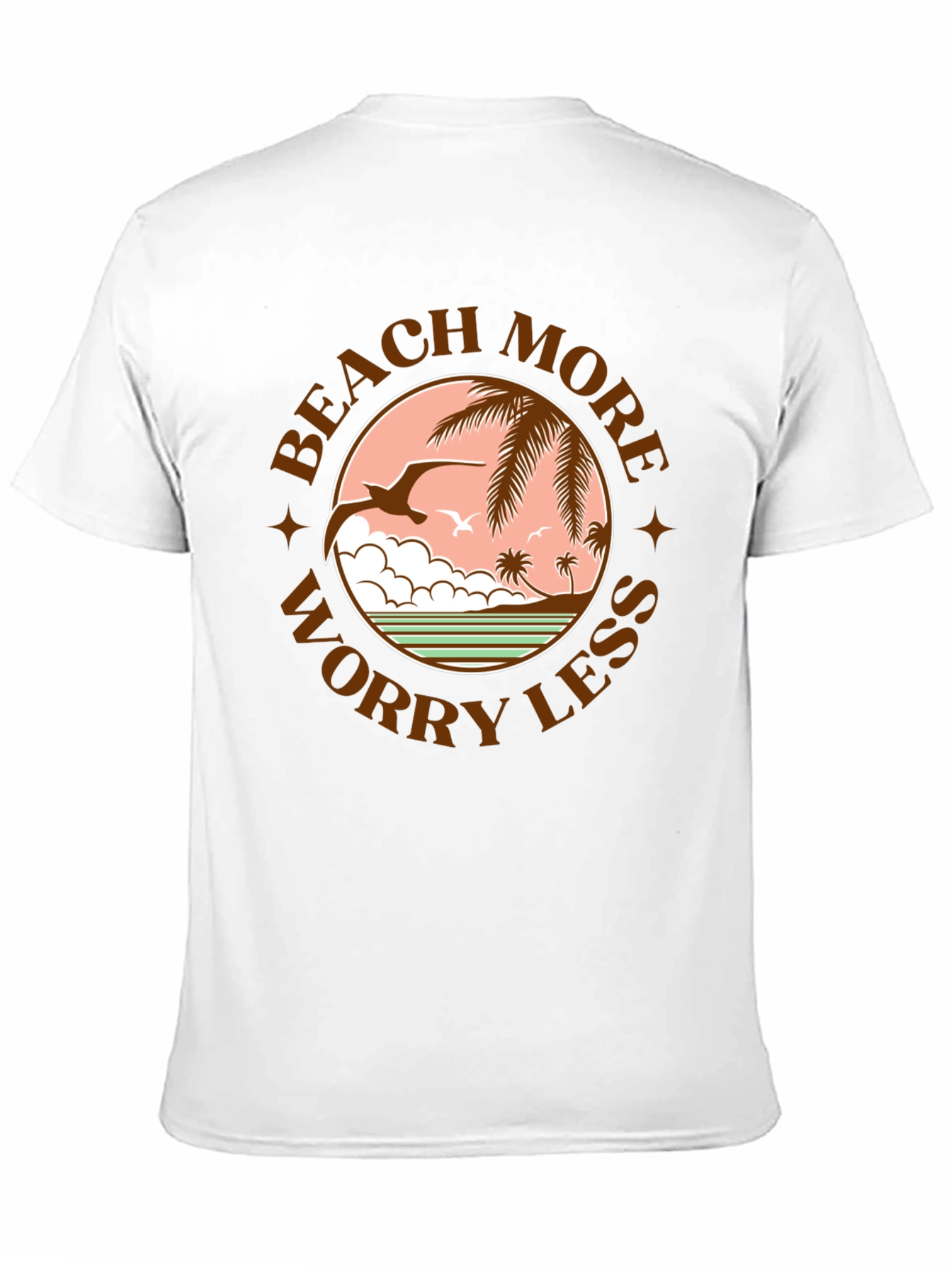 Beach More Worry Less T-Shirt