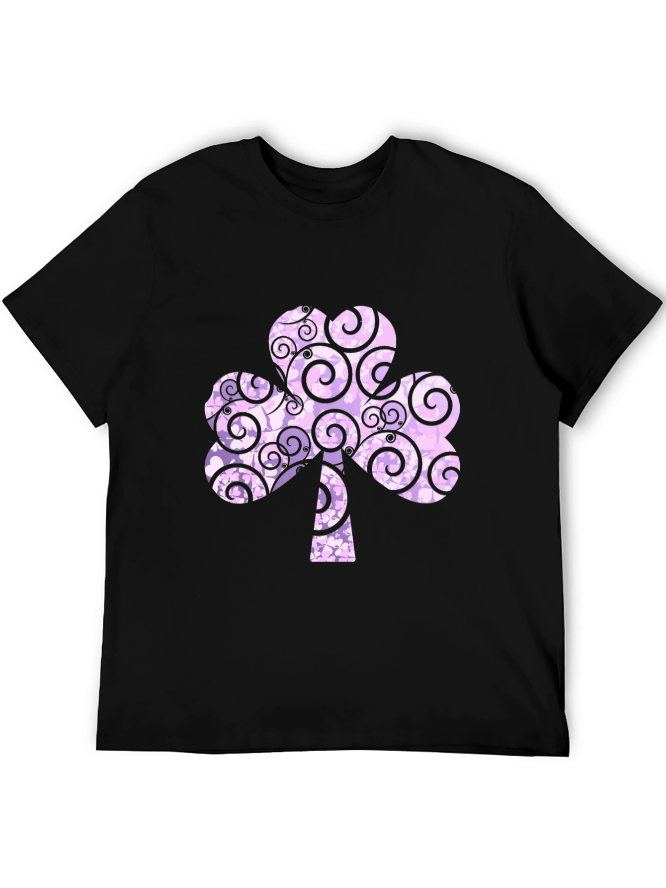 Shamrock Swirls T-Shirt - St. Patricks Day Style