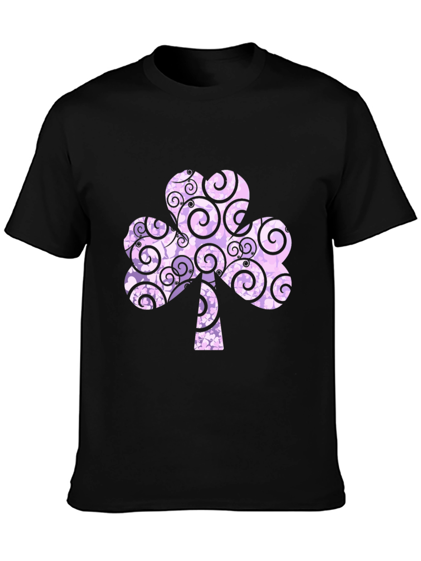 Shamrock Swirls T-Shirt - St. Patricks Day Style