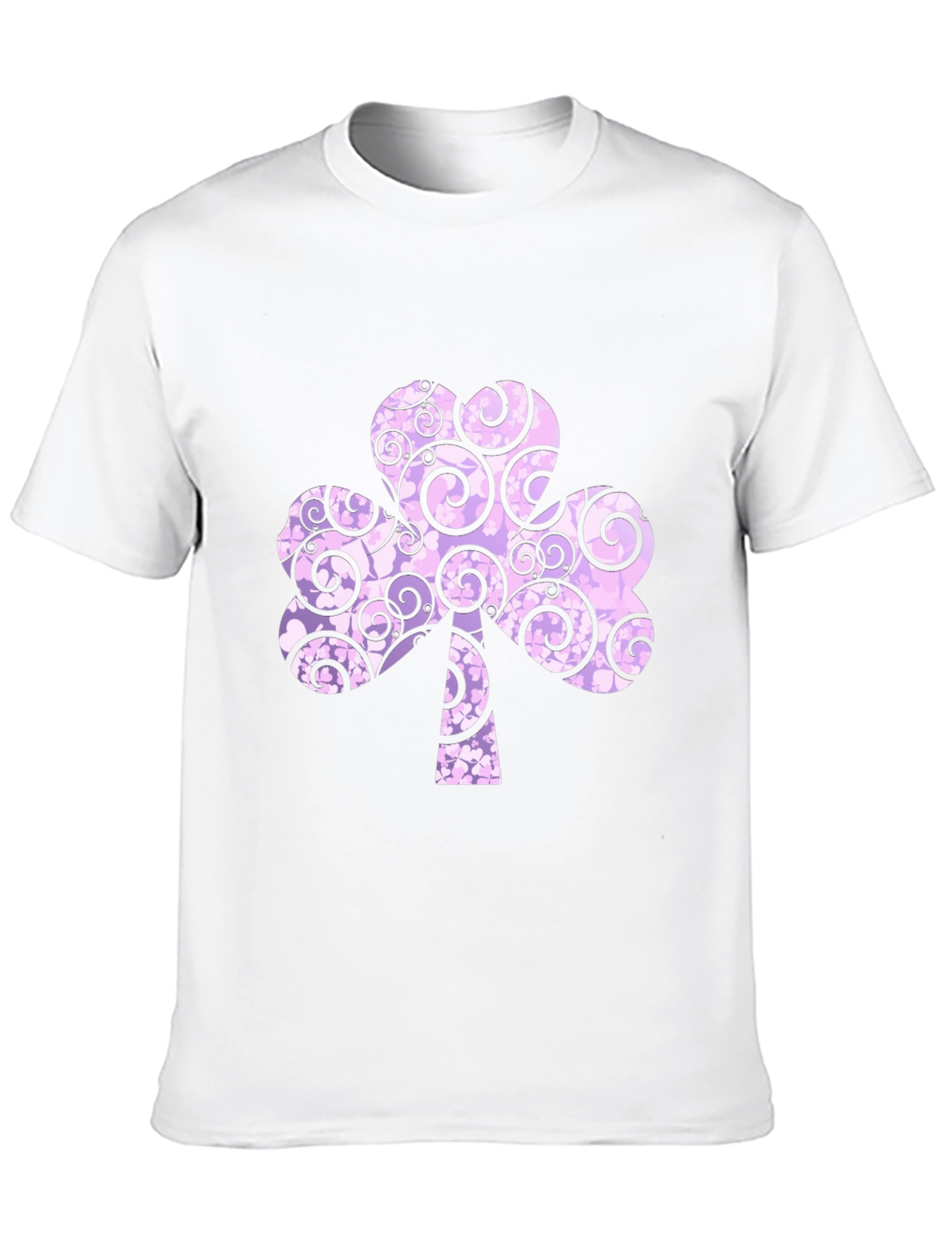 Shamrock Swirls T-Shirt - St. Patricks Day Style