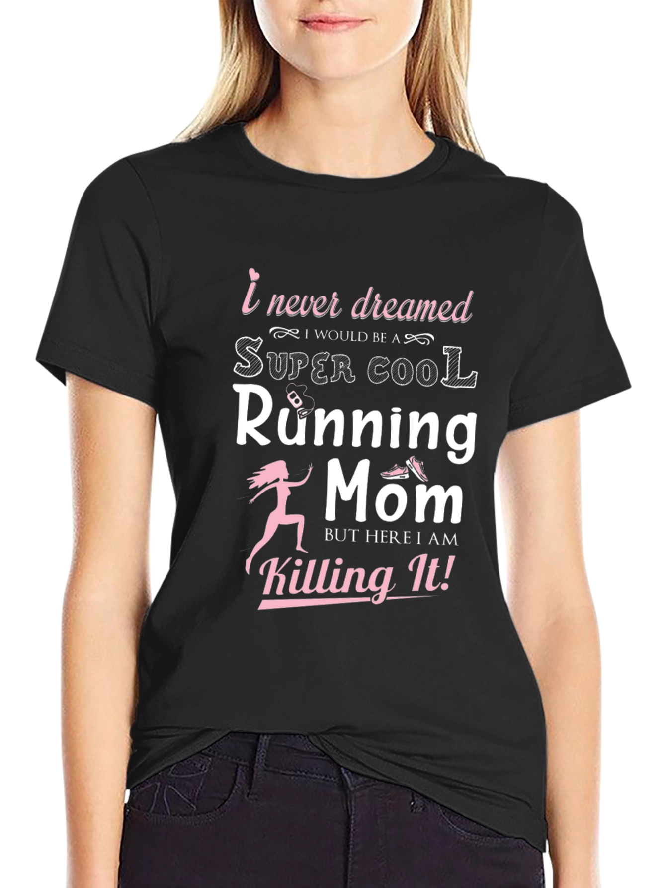 Super Cool Running Mom T-Shirt