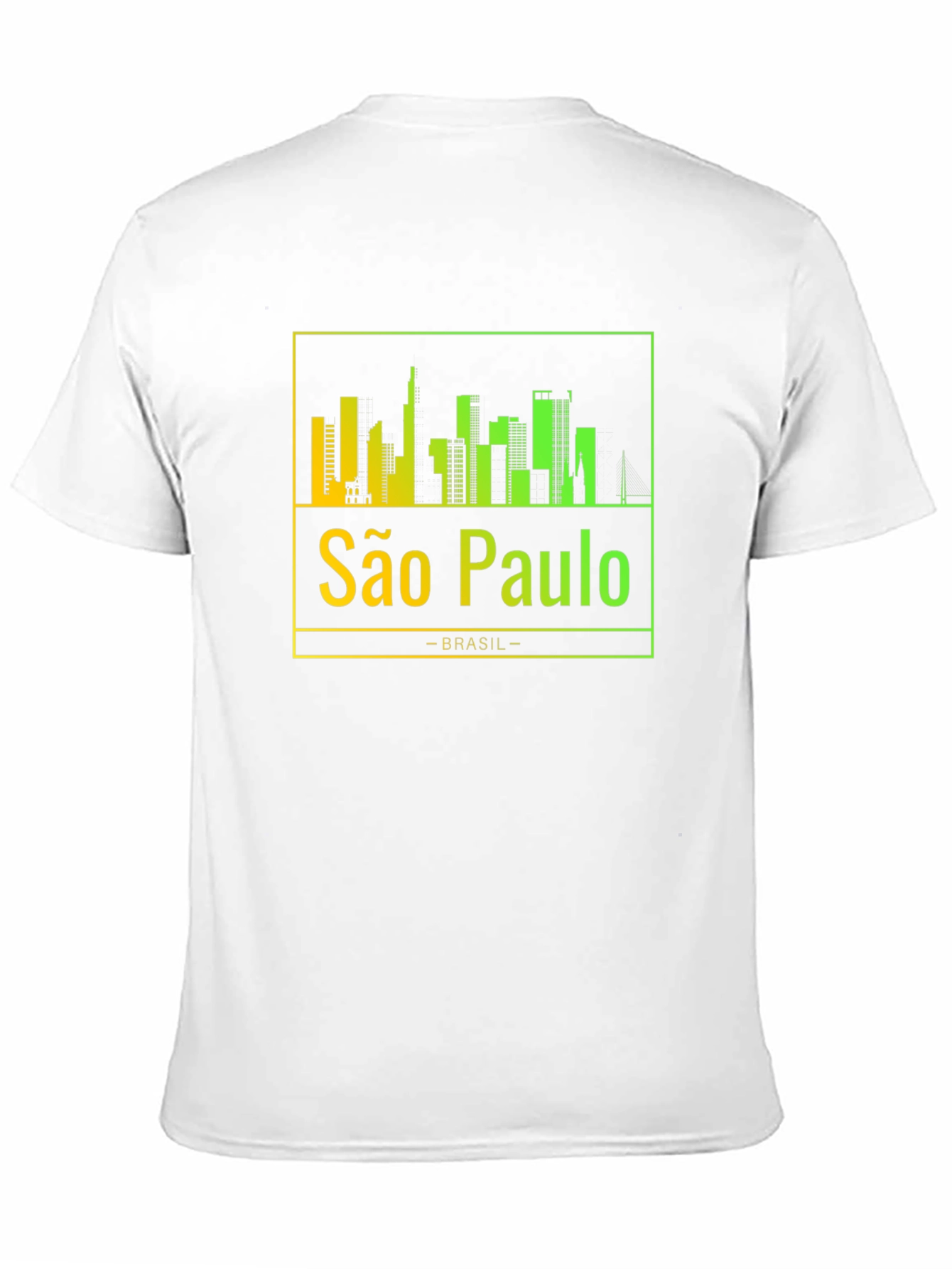 São Paulo Skyline T-Shirt - Brazil Cityscape Tee