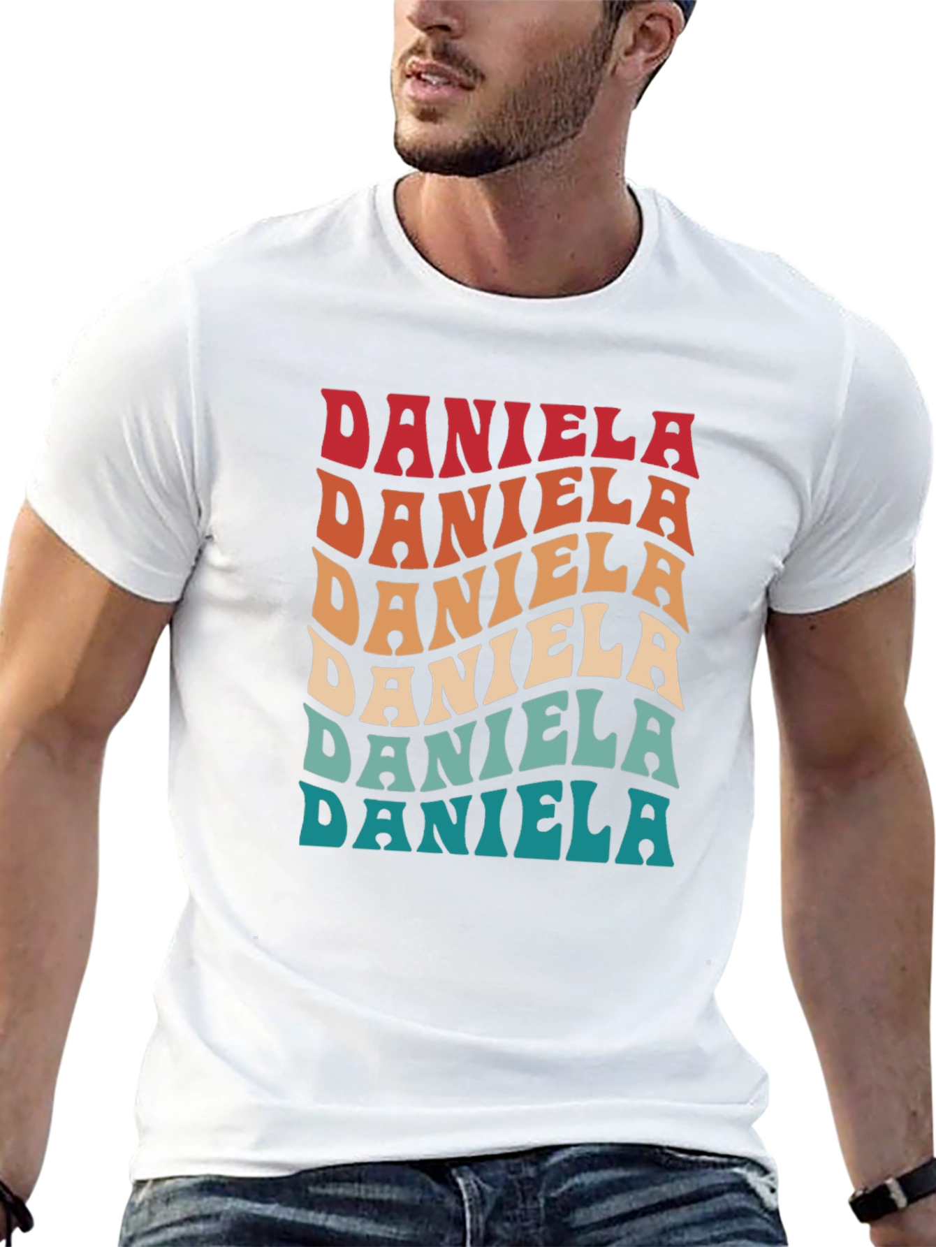 Daniela Retro Style Graphic T-Shirt